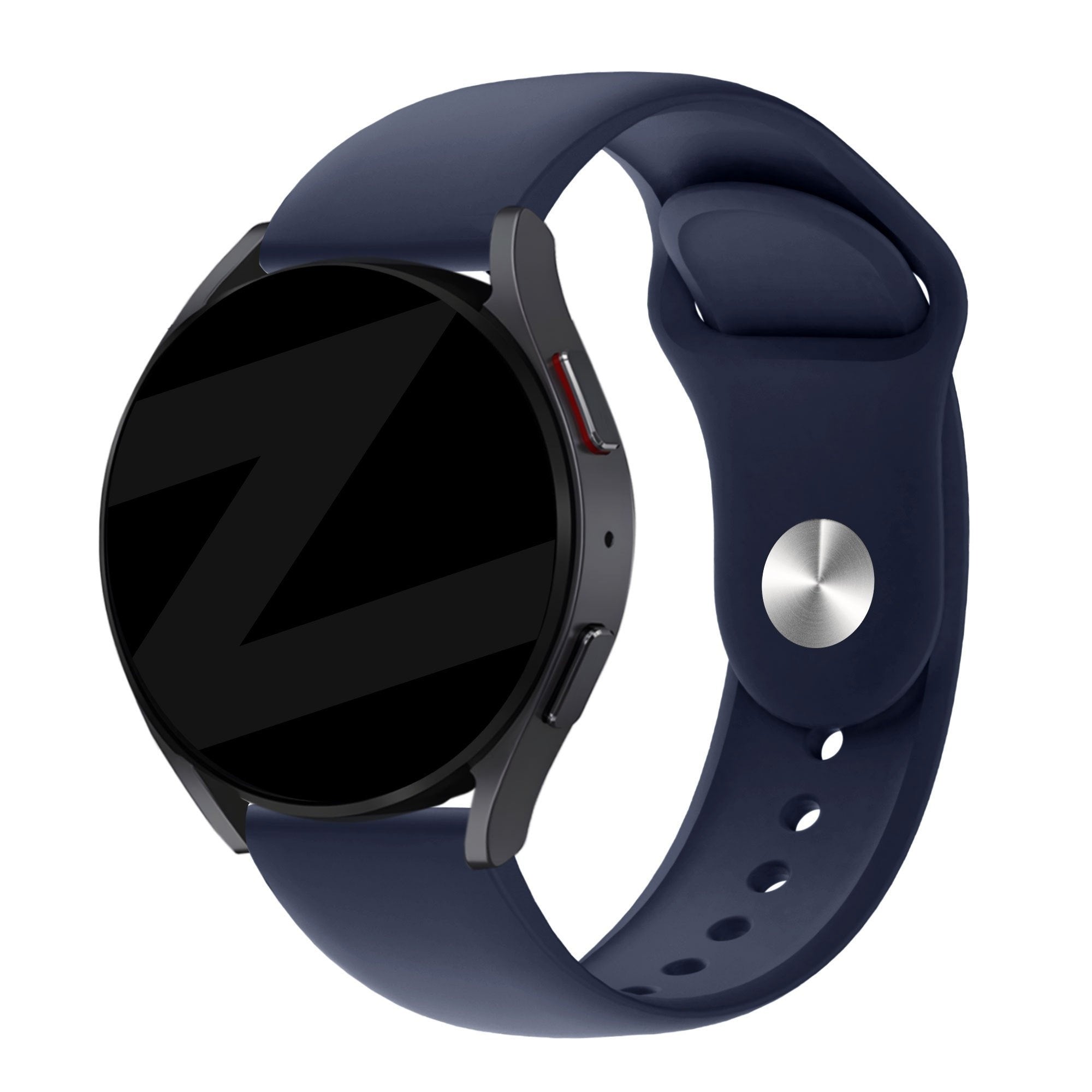 Bandz Amazfit Active 3 Premium Sport Strap 'Deluxe' (Dark Blue)