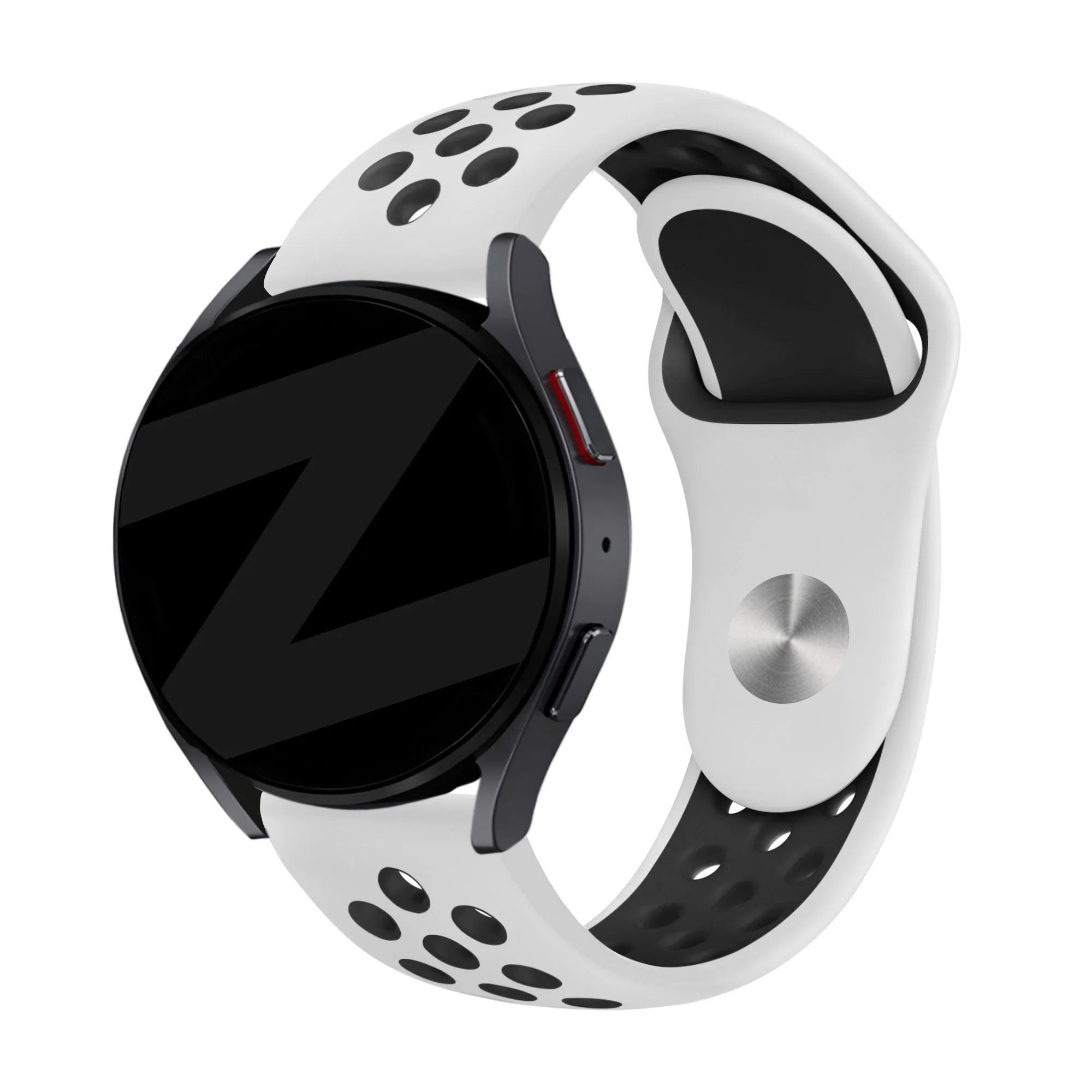Bandz Correa deportivo 'De lujo' Amazfit Active 2 (blanco/negro)