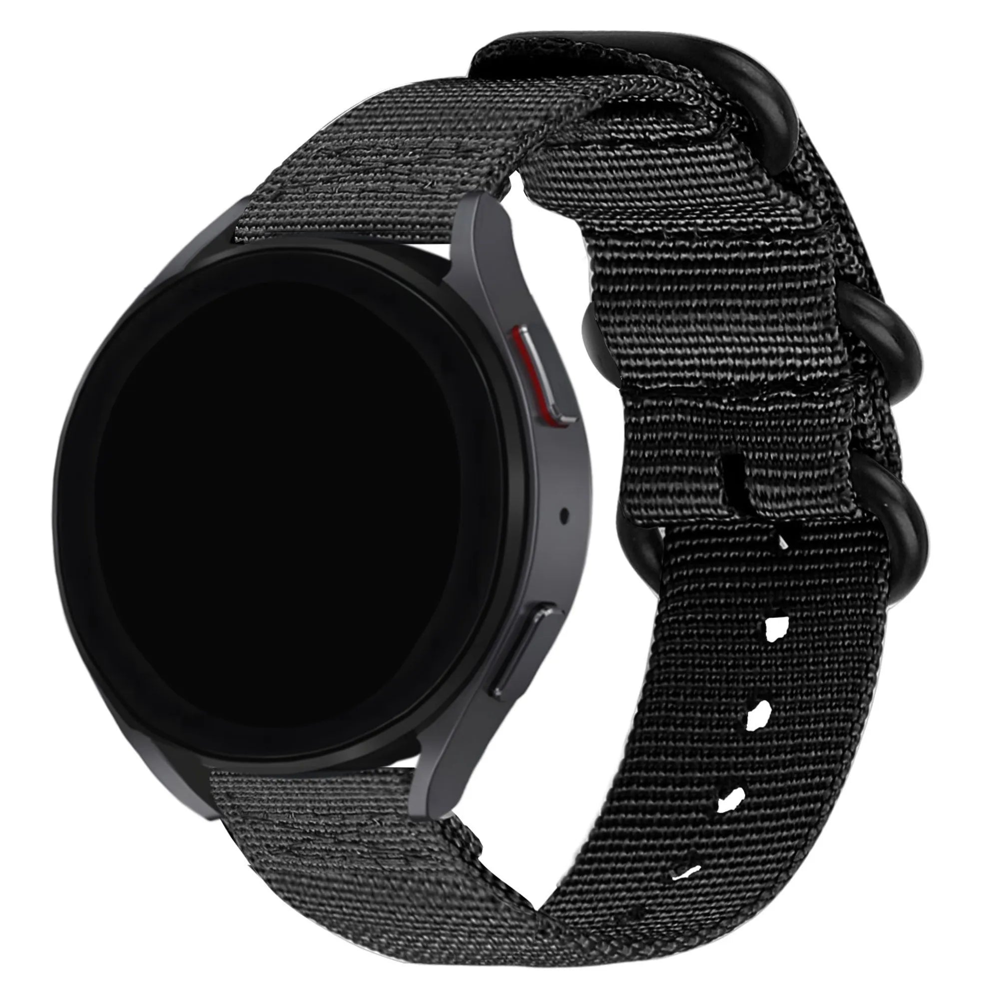 BALR Polar Grit X Nylon Strap with Buckle (Black)