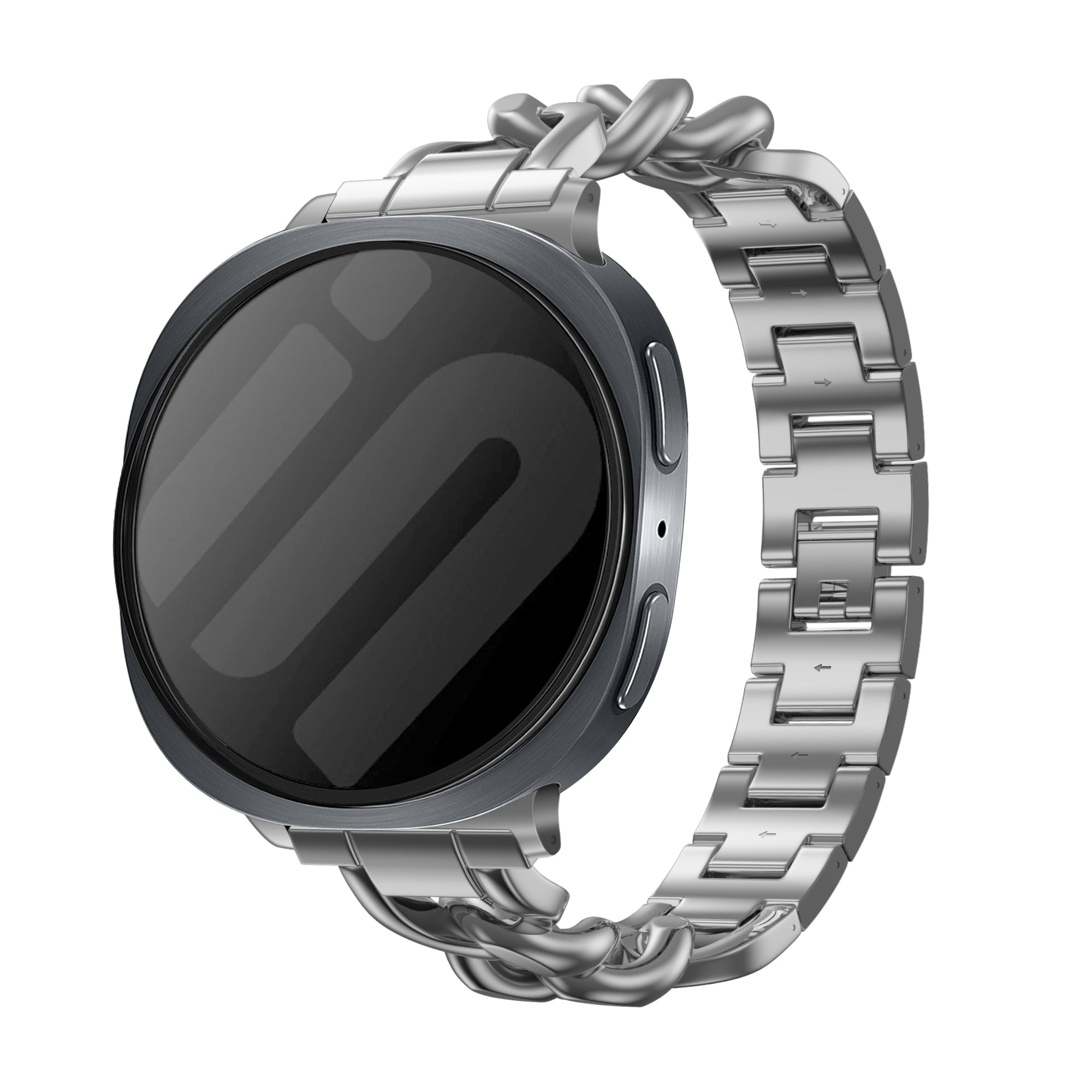 Correa cadena de acero Samsung Galaxy Watch 9 - 40mm (plata)