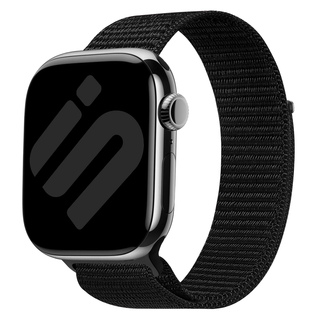 Nylon Tejido · Nylon Negro watch strap