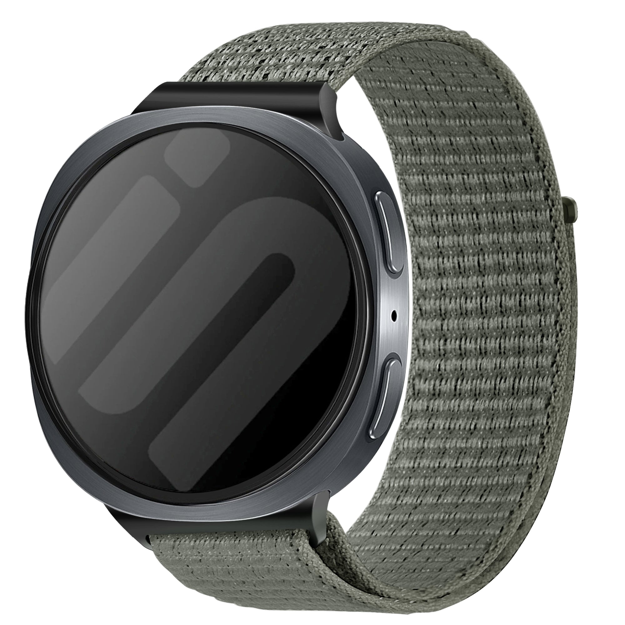 Correa nylon Samsung Galaxy Watch 8 Classic (gris-verde)