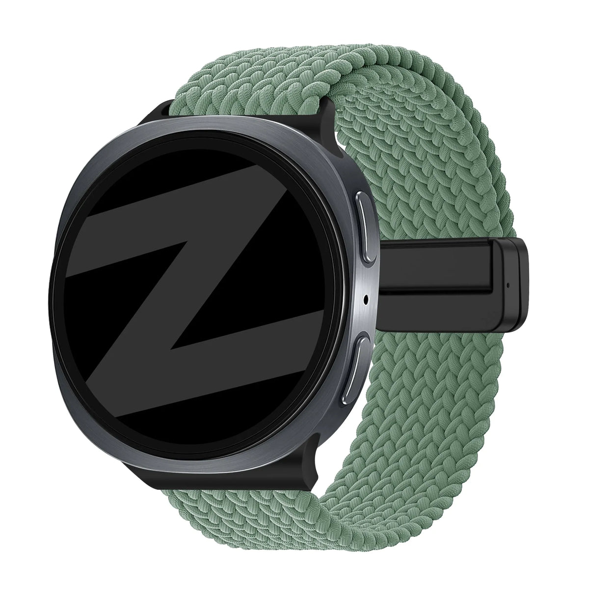 Bandz Correa trenzada magnética Samsung Galaxy Watch 9 - 44mm (viridiano)