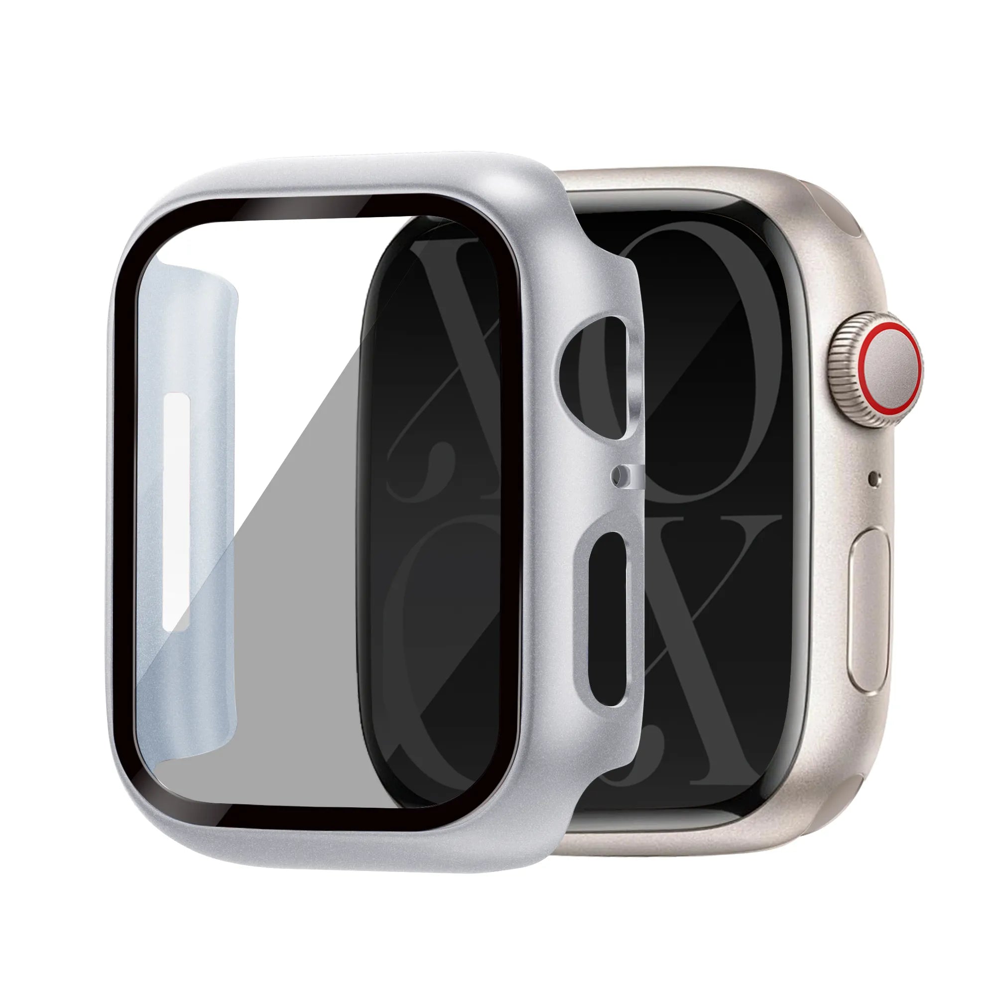 xoxo Wildhearts Apple Watch Case - Silver