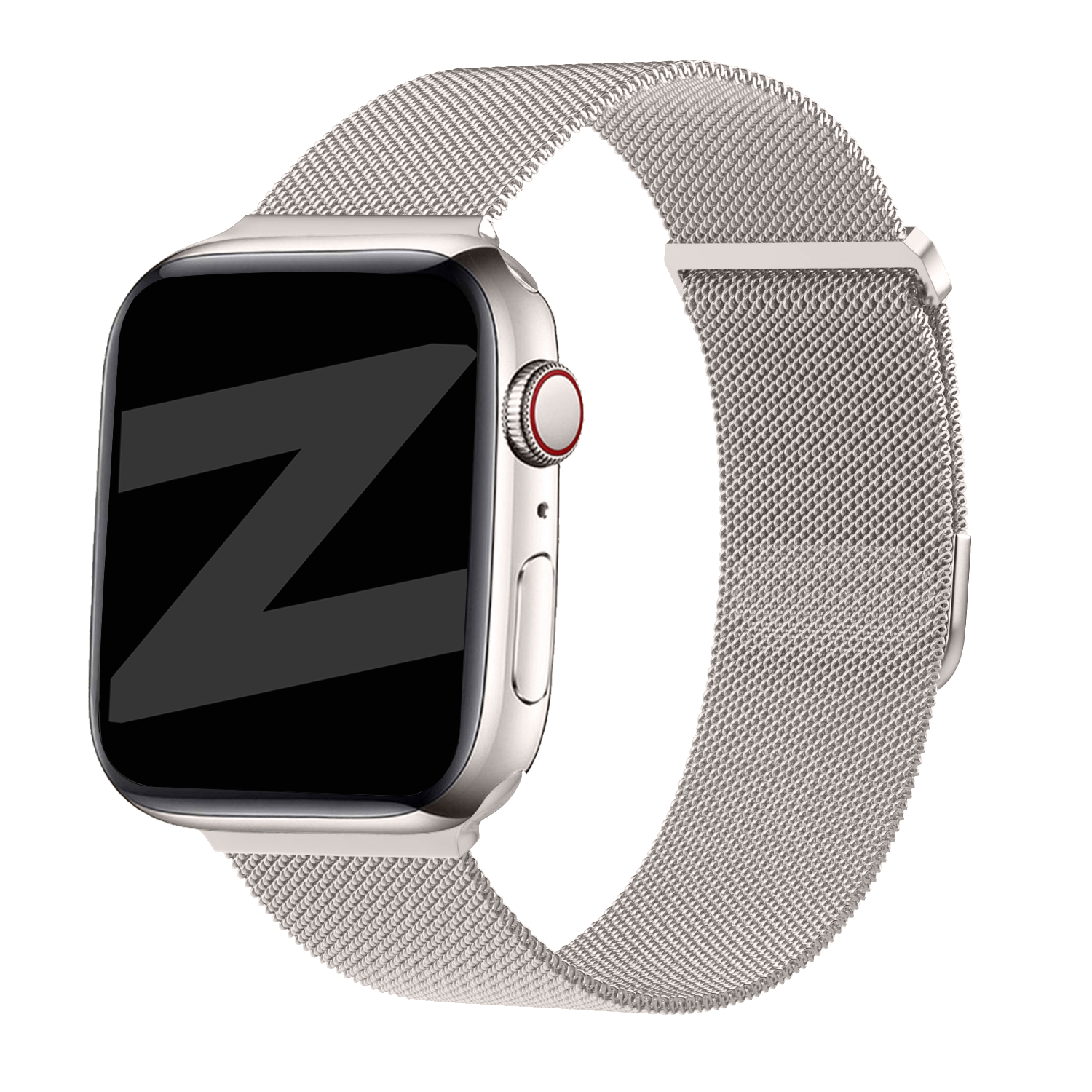 Bandz Correa milanesa Loop Apple Watch Ultra (blanco estrella)