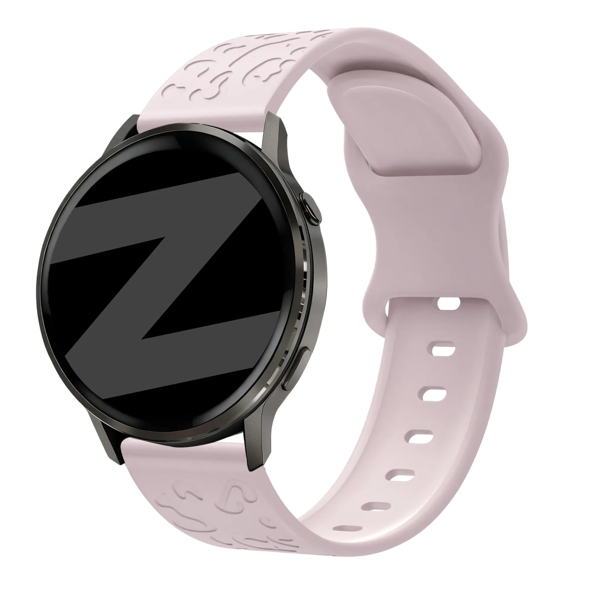 Bandz Correa silicona 'Leopard' Garmin Forerunner 265s (rosa)
