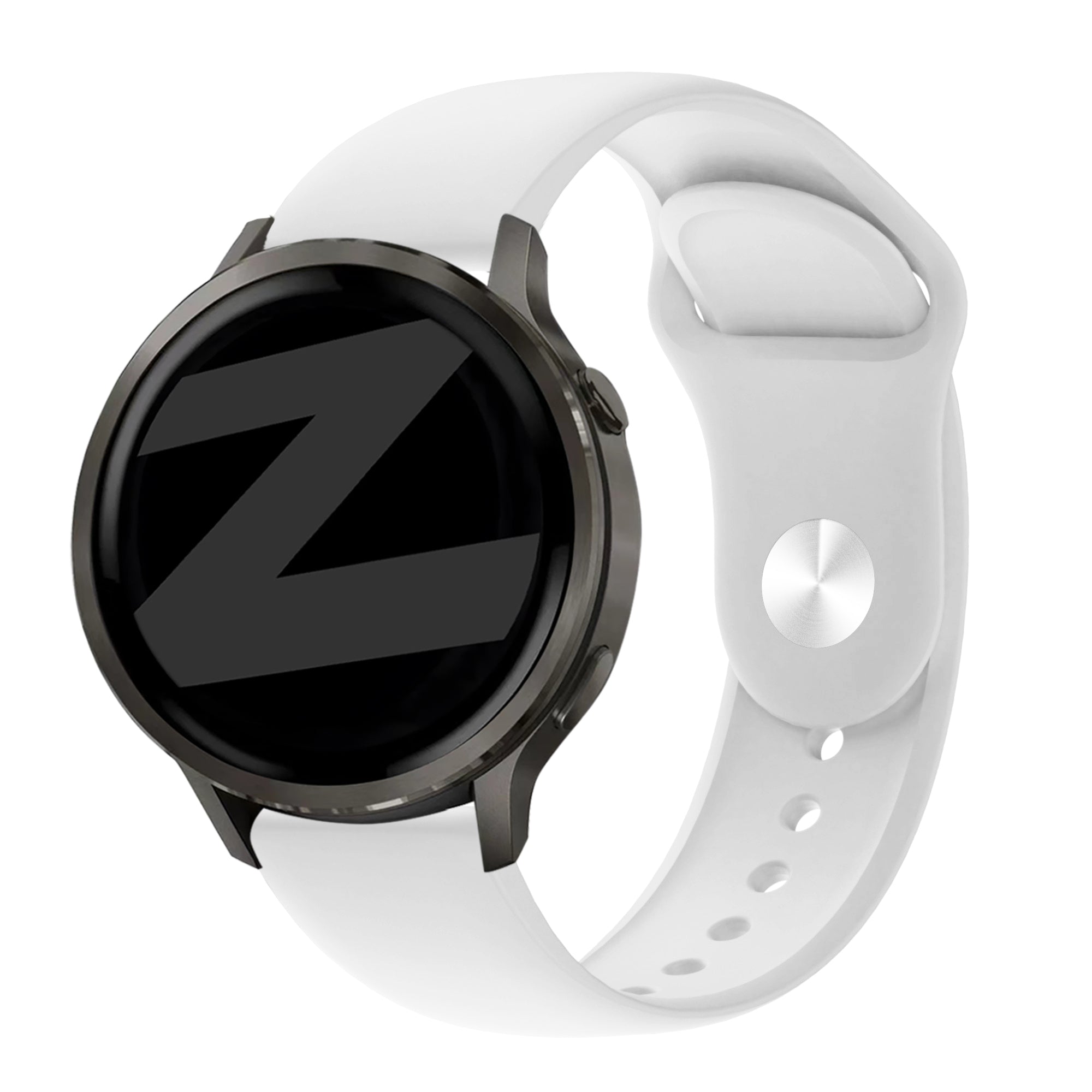 Bandz Correa deportiva 'Deluxe' Garmin Vivomove 3s (blanco)