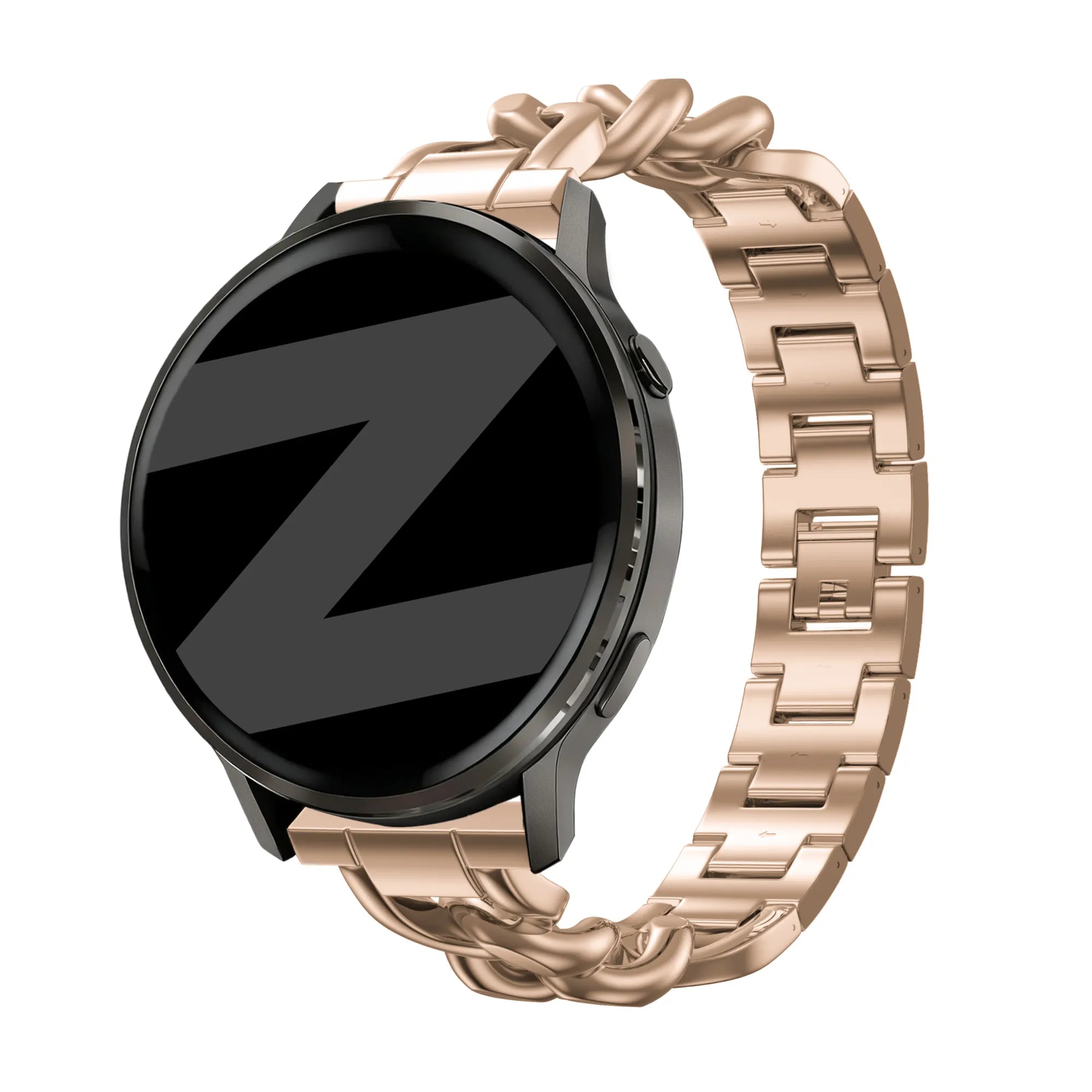 Bandz ICE Smart 3.0 Round 1.20 Metal Strap 'Chains' (Rose Gold)