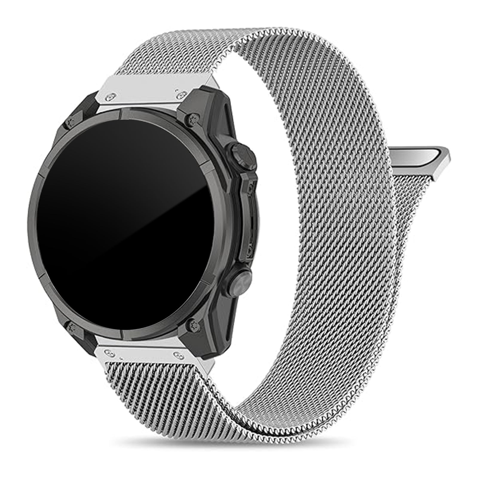 Correa milanesa 'Premium' Garmin Fenix 8 - 51mm (plateado)