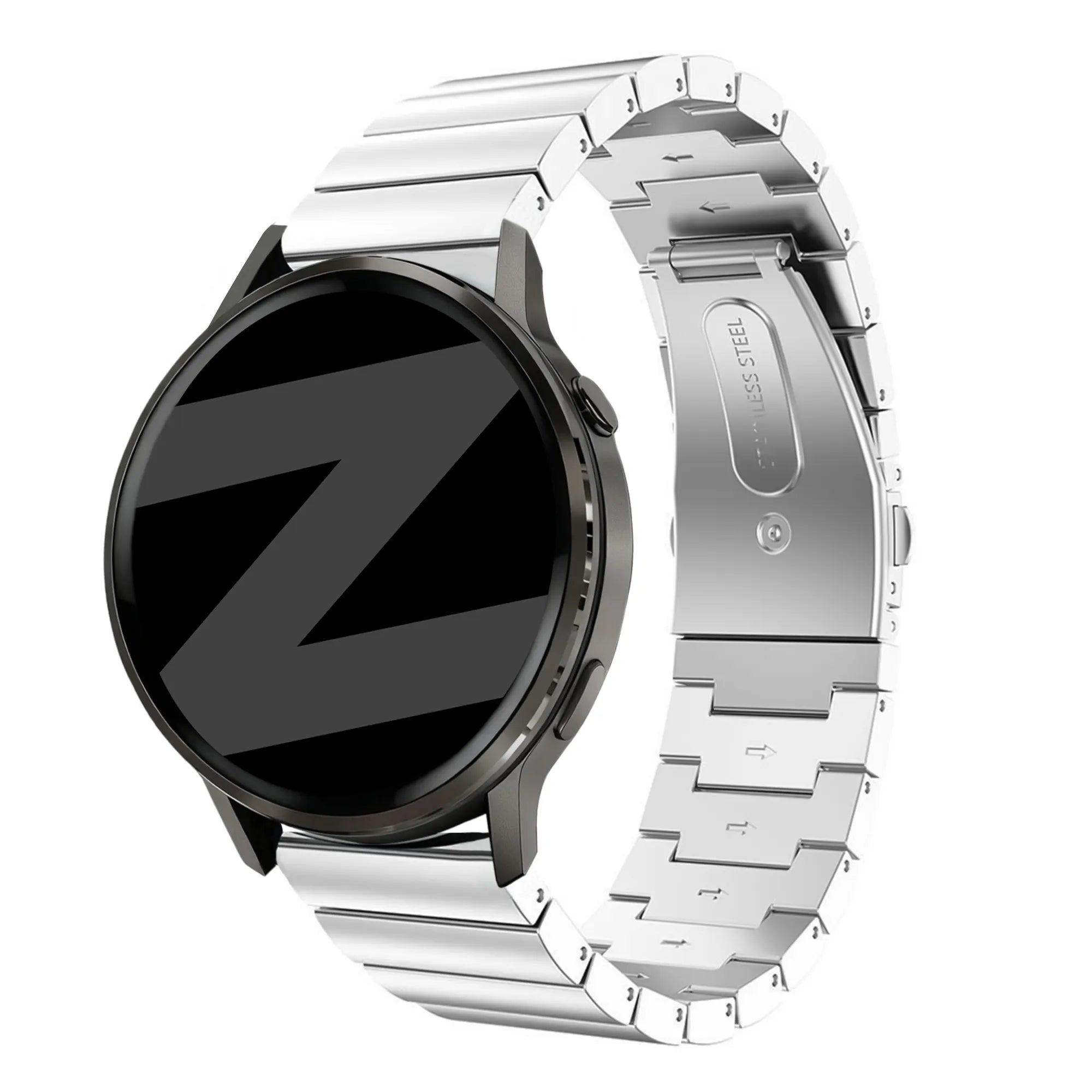 Bandz Correa acero 'One Bead' Garmin Forerunner 570 - 47mm (plateado)