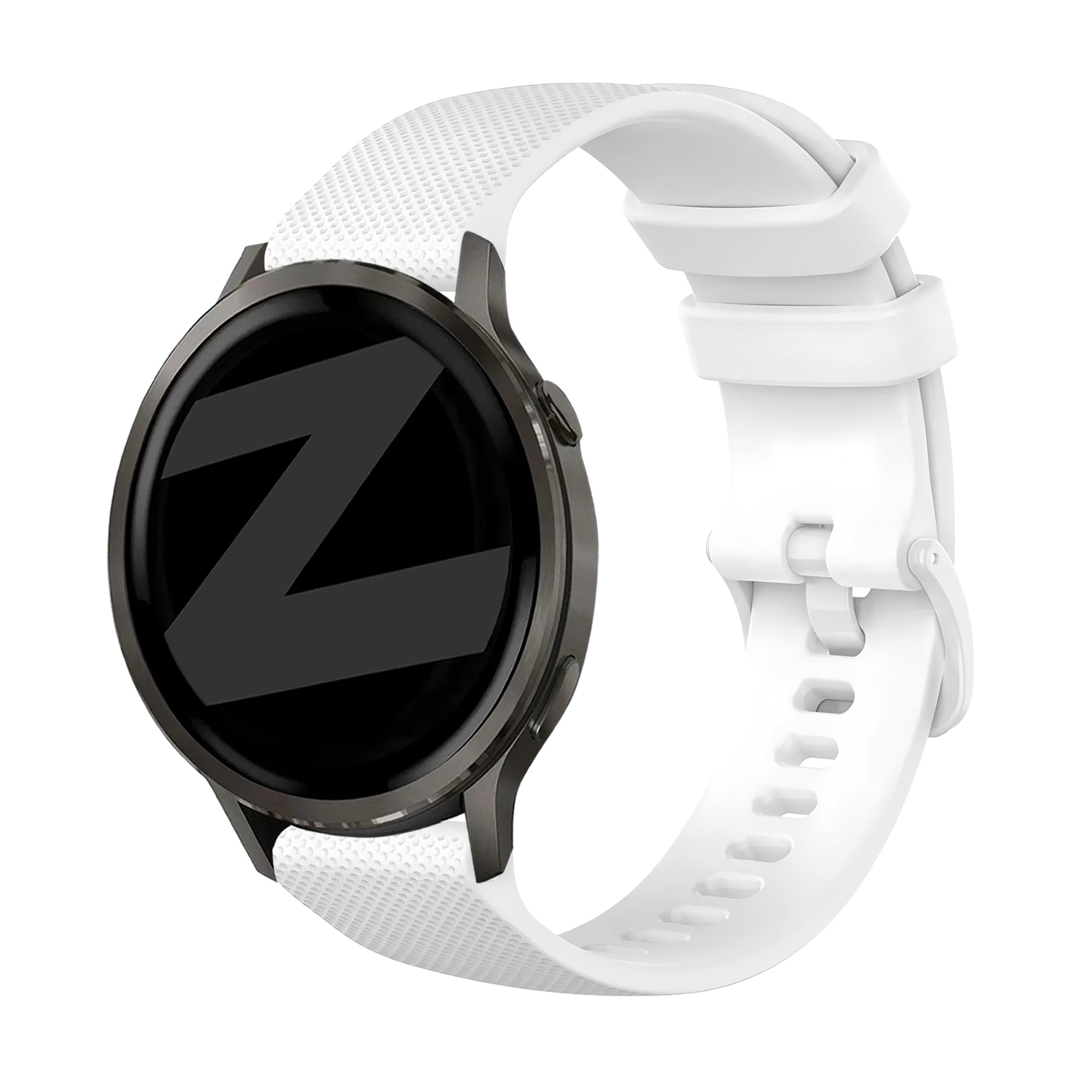 Bandz Correa silicona 'Premium' Garmin Vivoactive 4 (blanco)
