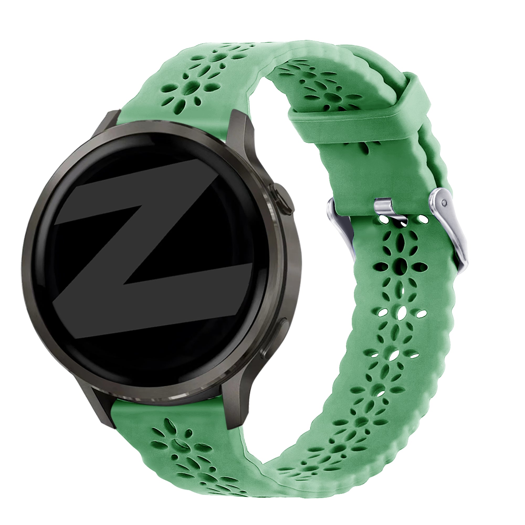 Bandz Correa silicona 'Lace' Garmin Vivomove Trend (verde claro)