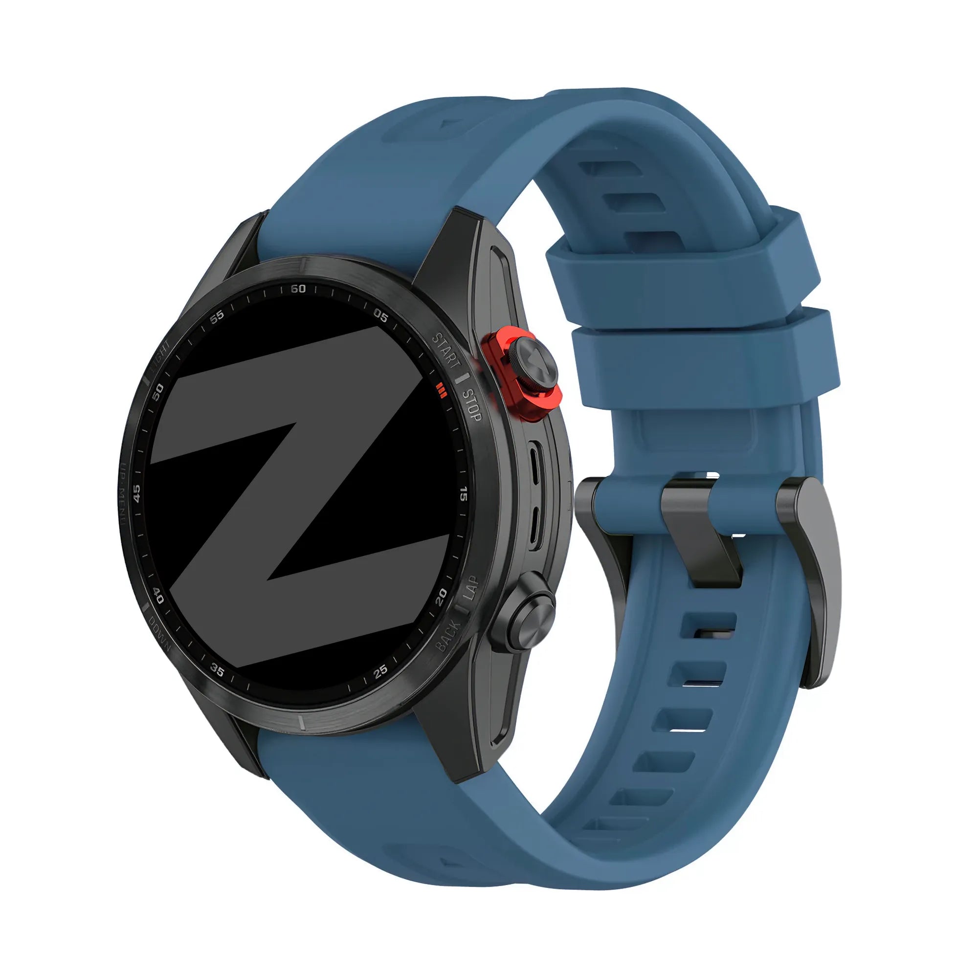 Bandz Correa silicona 'Classic' Garmin Fenix 8 Pro - 51mm (roca verde)