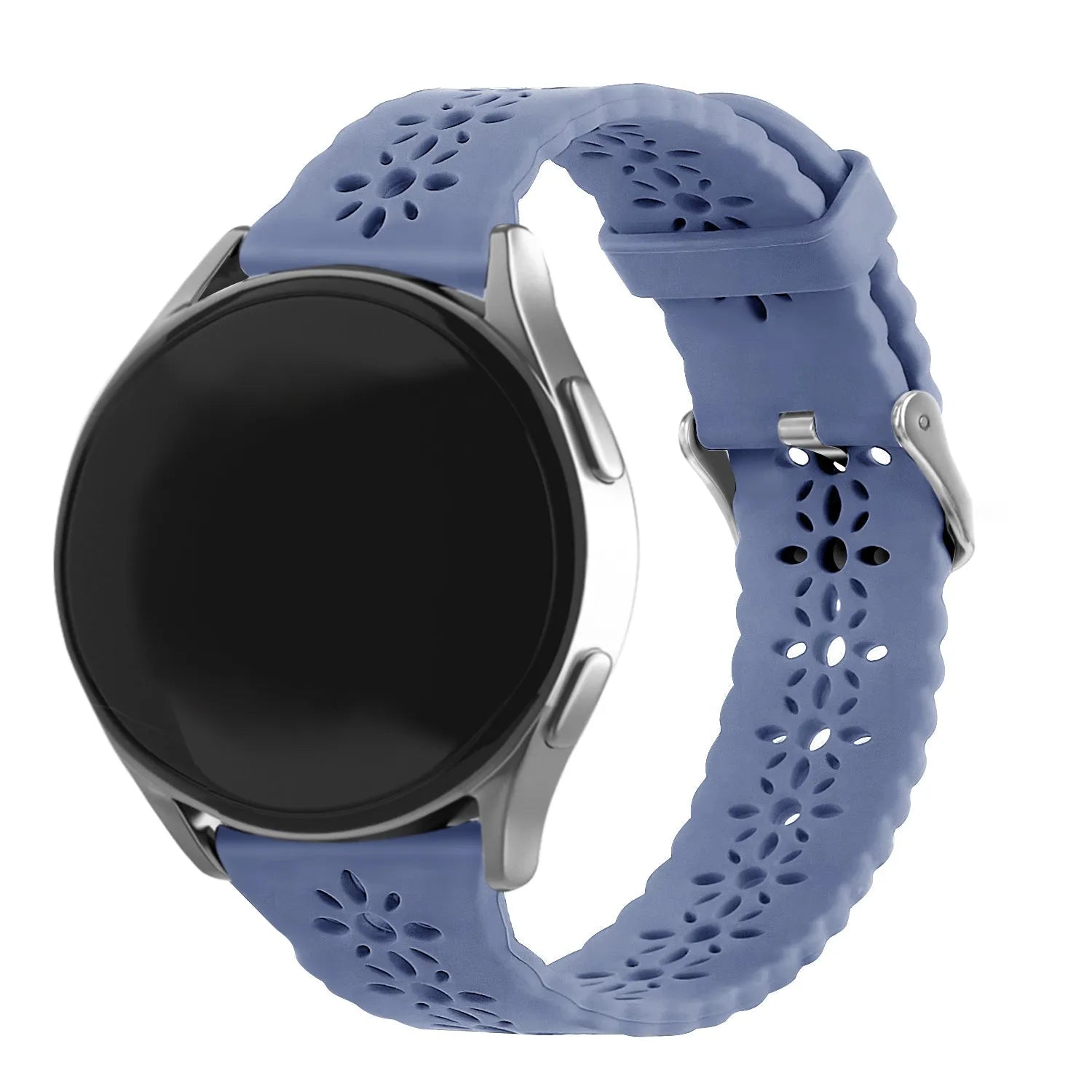 Amazfit GTR Mini Patterned Silicone Strap (Lavender Grey)