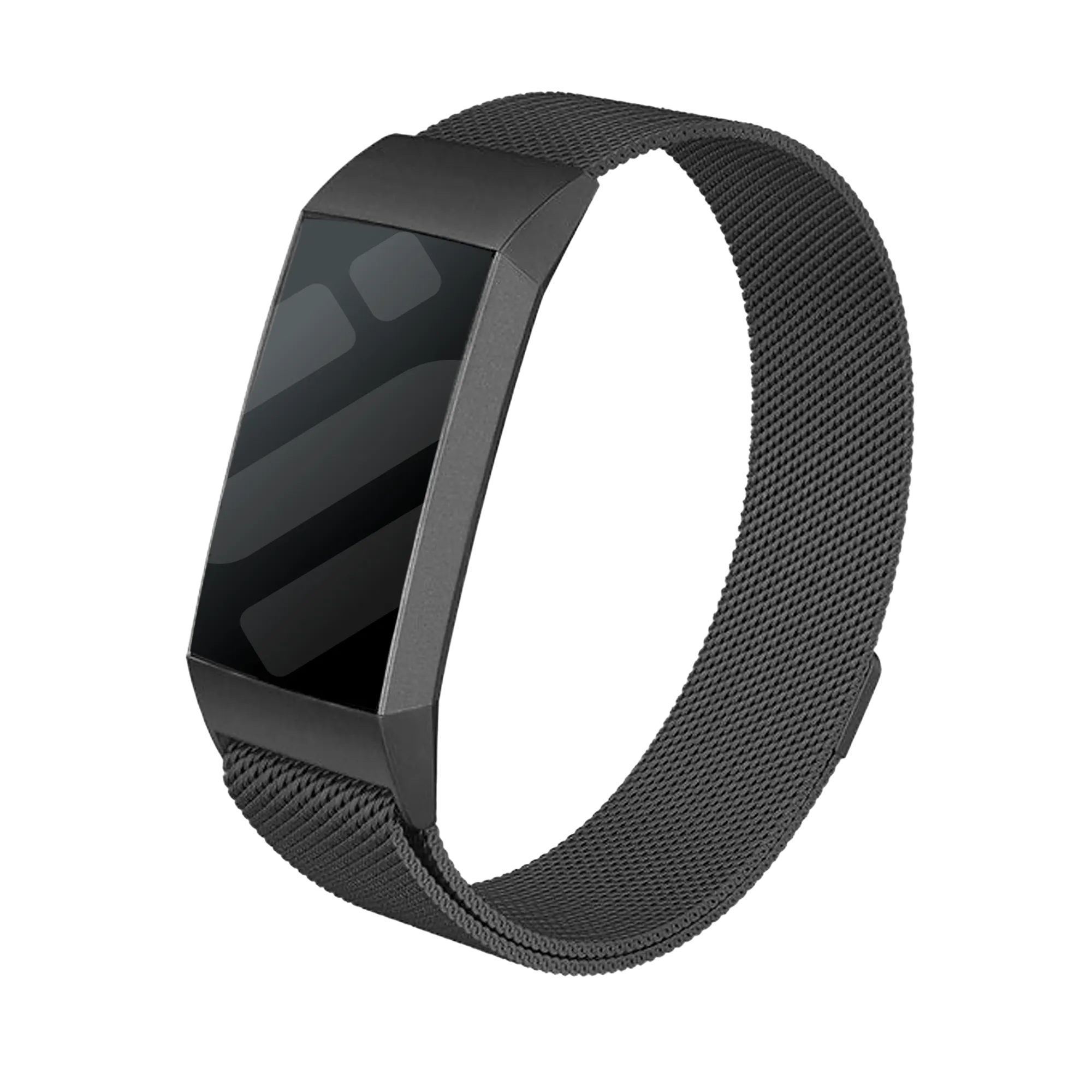 Correa milanesa Fitbit Charge 3 (negra)