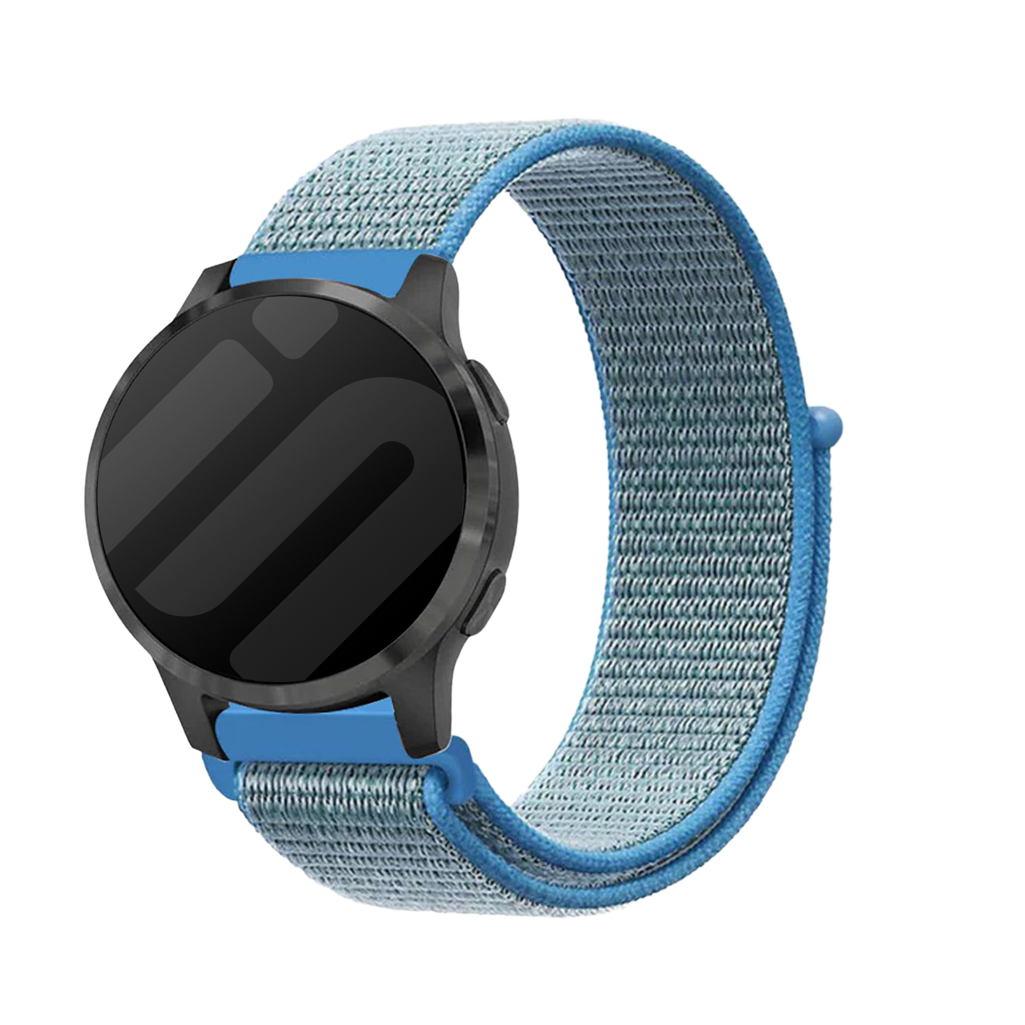 Correa reloj 18mm nylon - universal (azul)