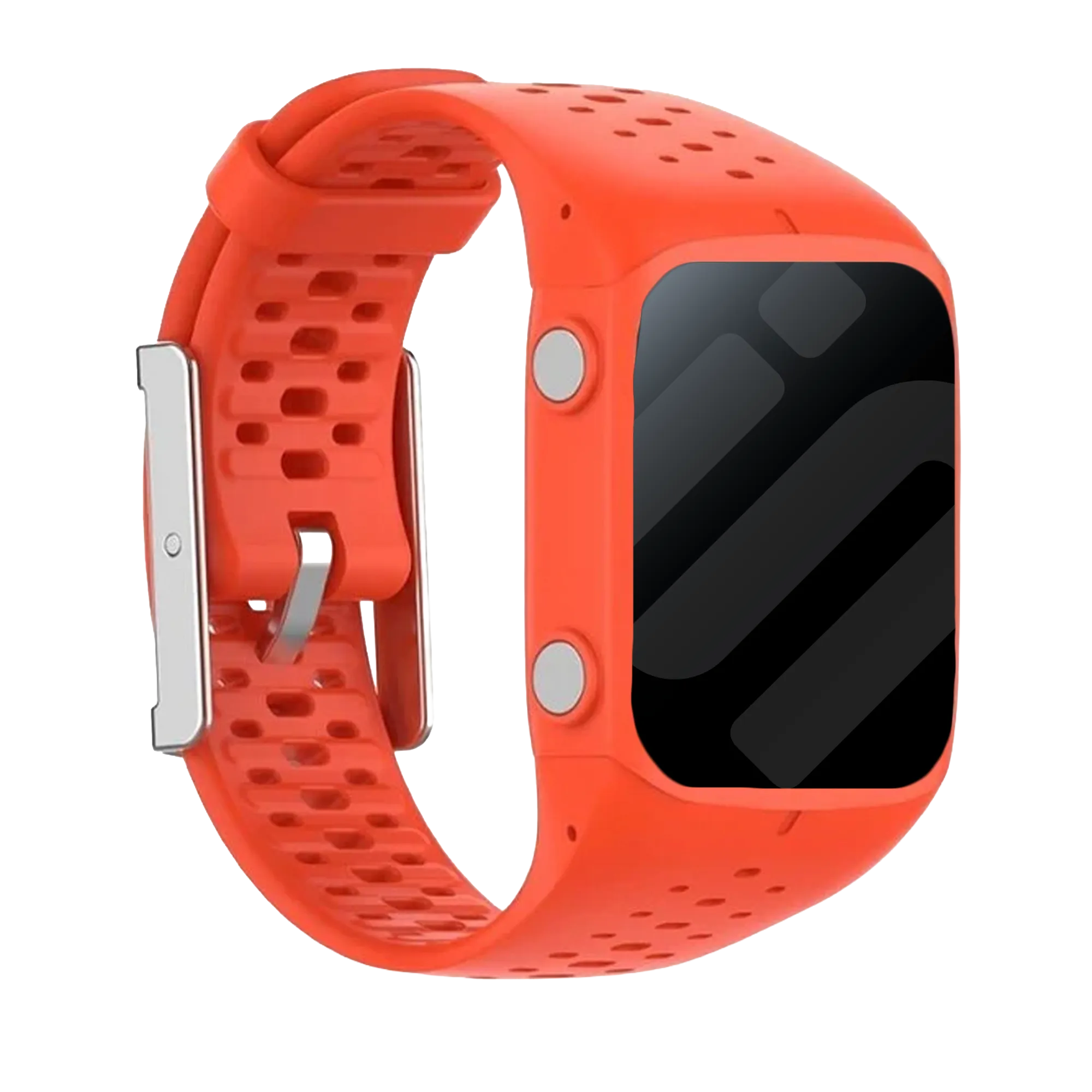 Correa silicona Polar M400/M430 (naranja)