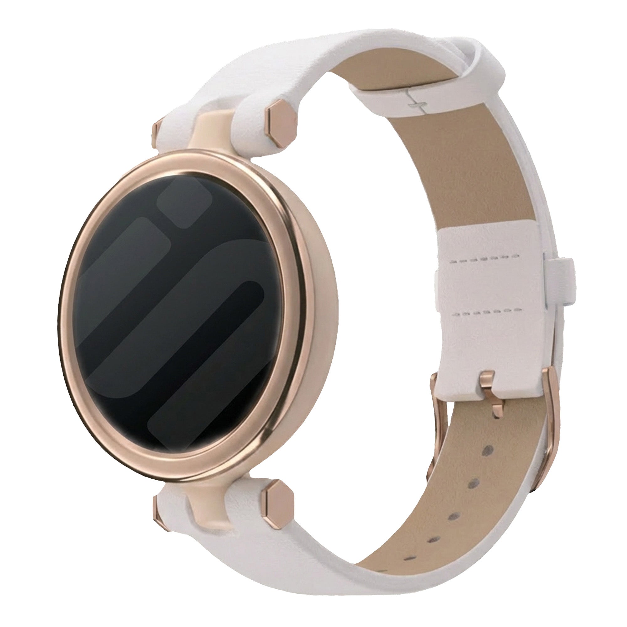 Correa cuero Garmin Lily (blanco)