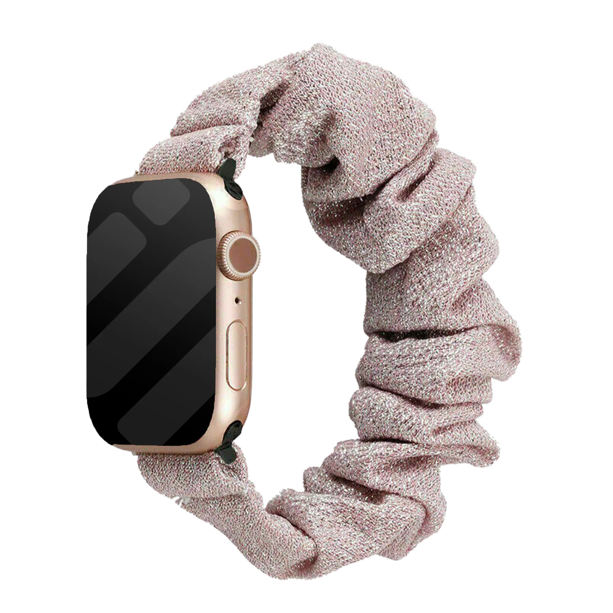 Correa elástica Apple Watch (rosa brillante)