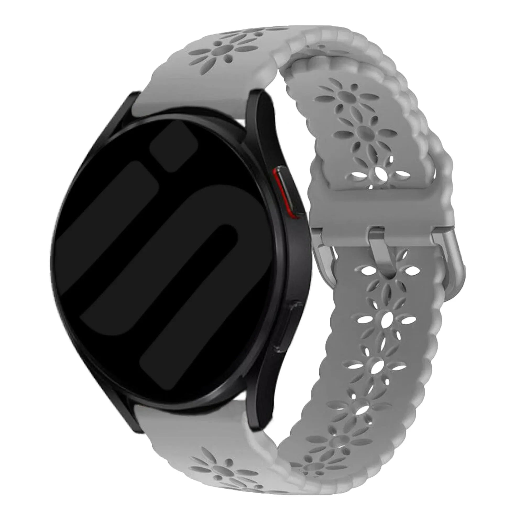 Amazfit GTR Mini Patterned Silicone Strap (Grey)