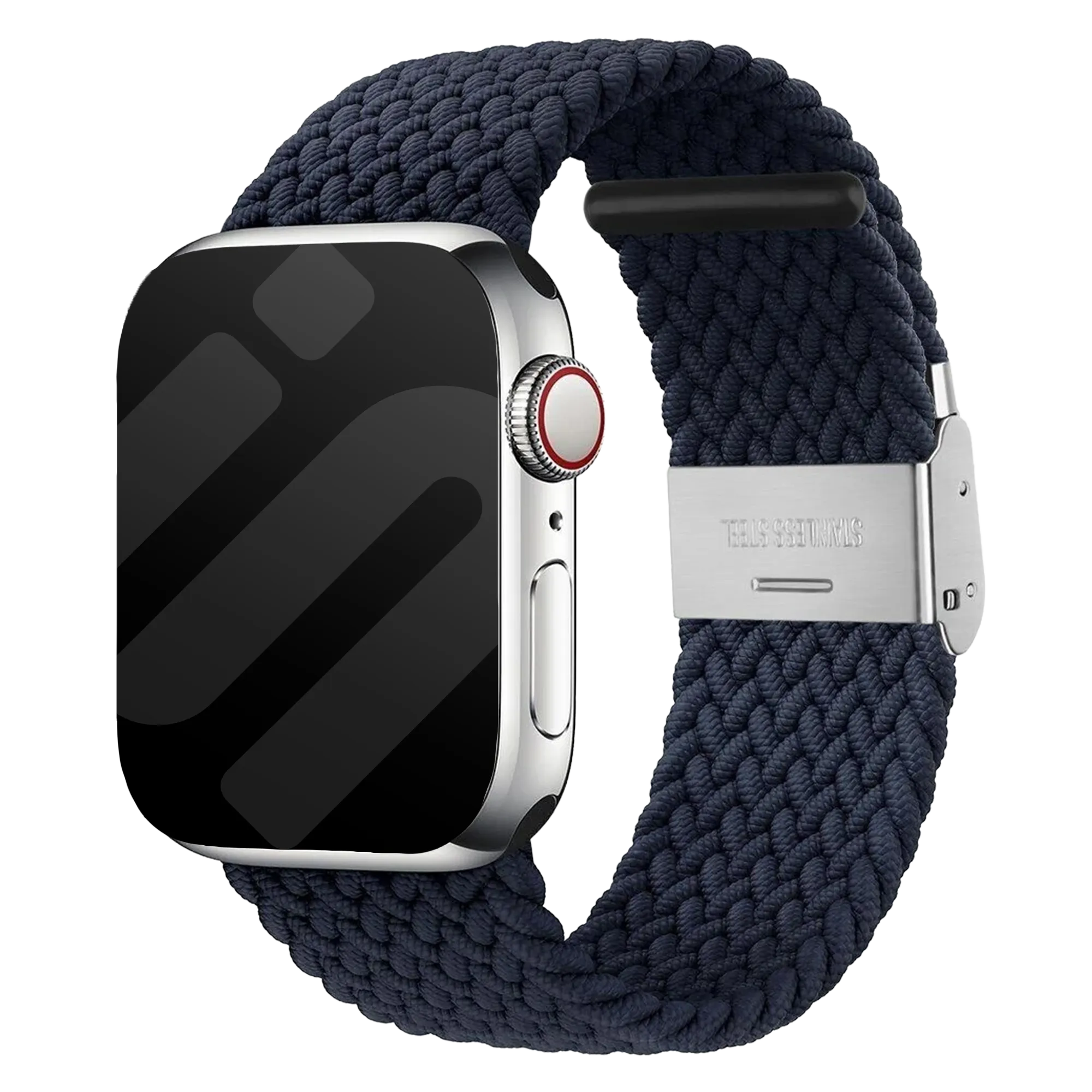 Correa trenzada Apple Watch (carbón)