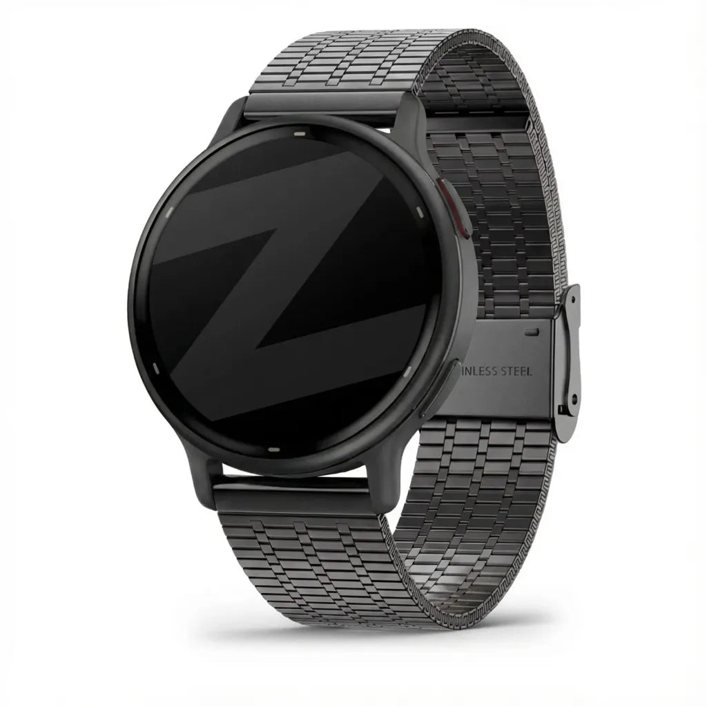 Bandz Correa acero ajustable Garmin Vivoactive 5 (negro)