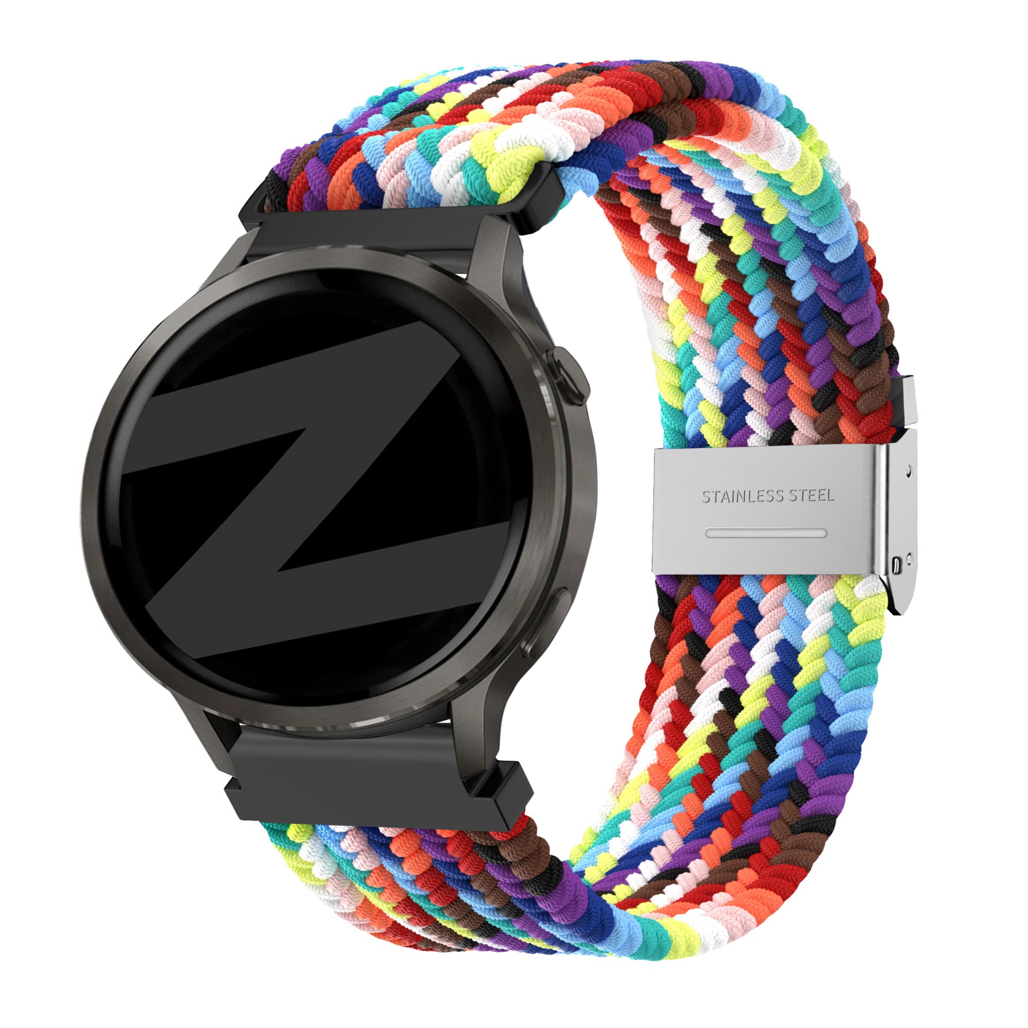 Bandz Correa nylon tejida Garmin Forerunner 70 (colorido)