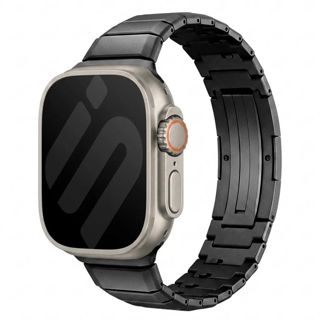 Apple Watch One Bead Titanium Strap (Black)