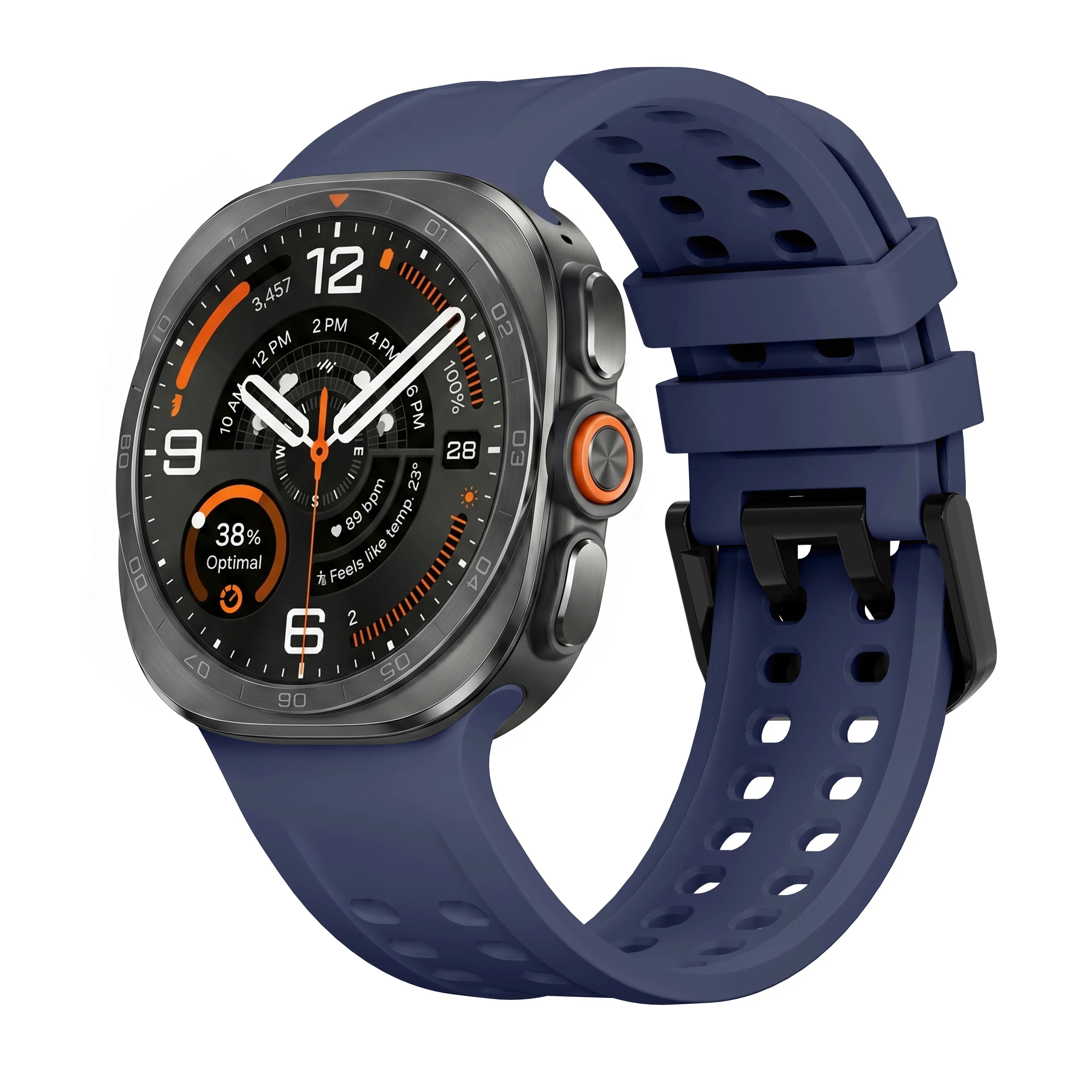Correa silicona Samsung Galaxy Watch Ultra 2 (azul oscuro)