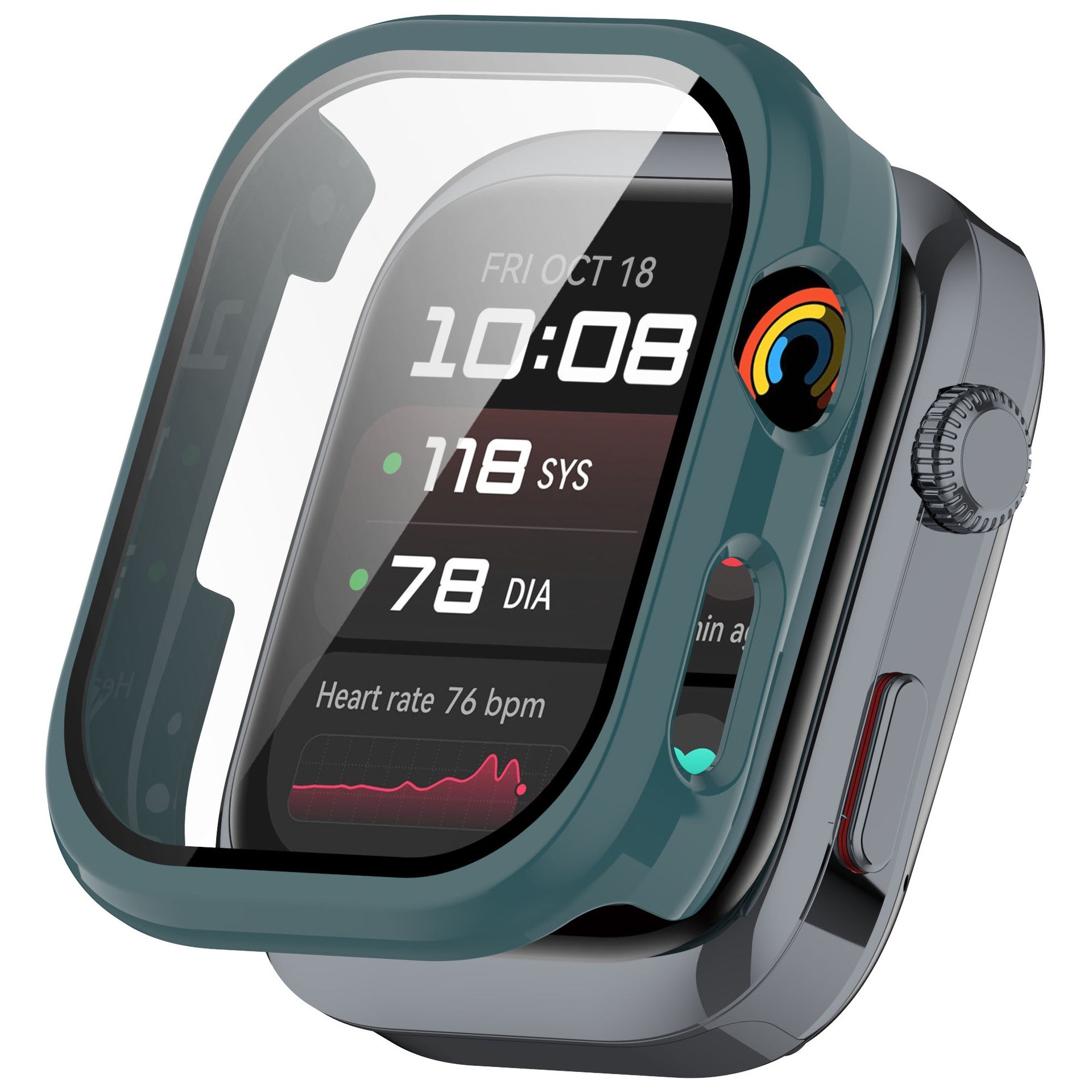 Funda rígido con cristal Huawei Watch D2 (verde)