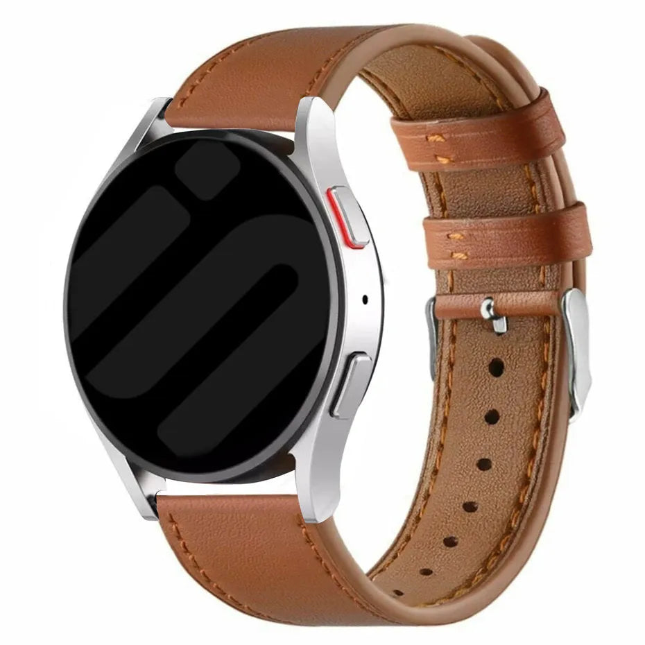 Correa cuero moderna Polar Street X (marrón)
