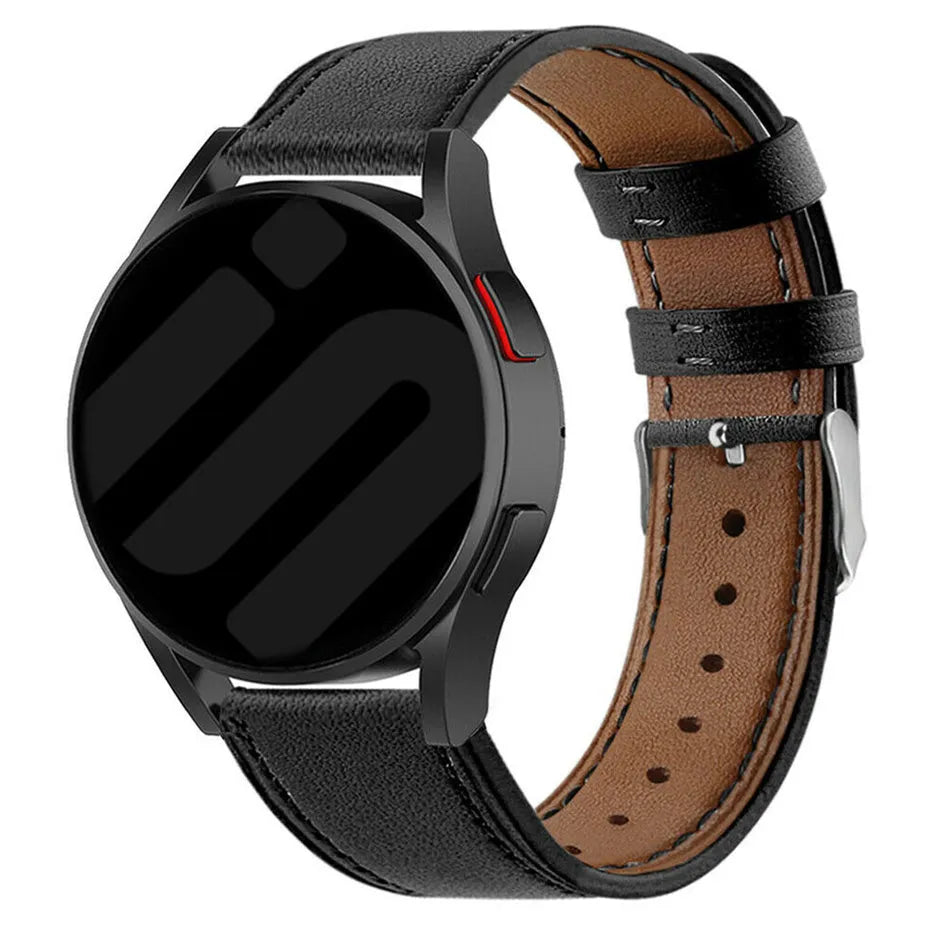 Polar Vantage M3 Modern Leather Strap (Black)