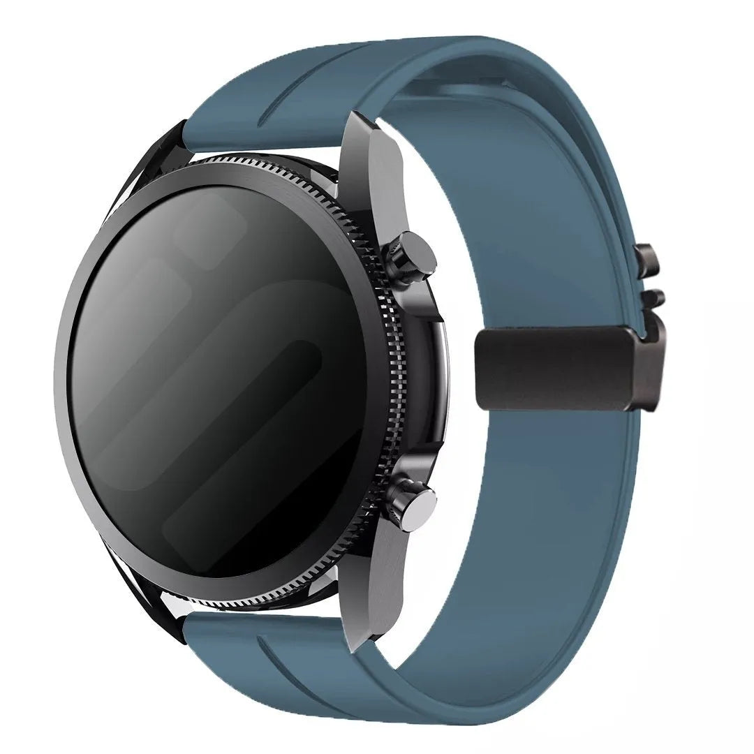 Suunto Race 2 Silicone Strap with P-Buckle (GreyBlue)