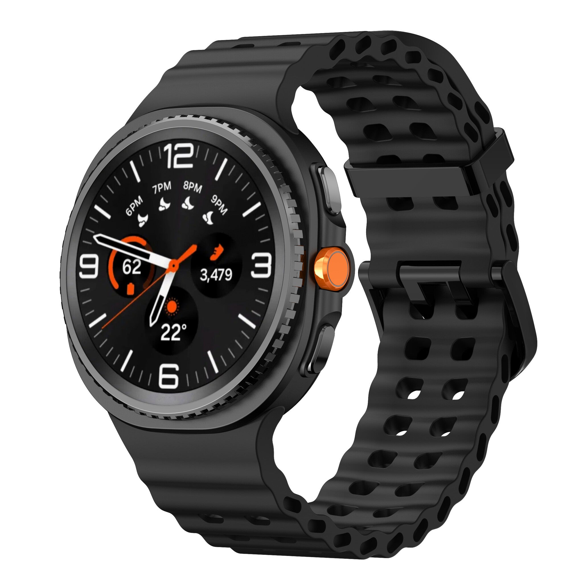Correa Ocean Samsung Galaxy Watch 8 Classic (negro)