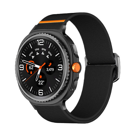 Correa elastica Samsung Galaxy Watch 8 Classic (negro)