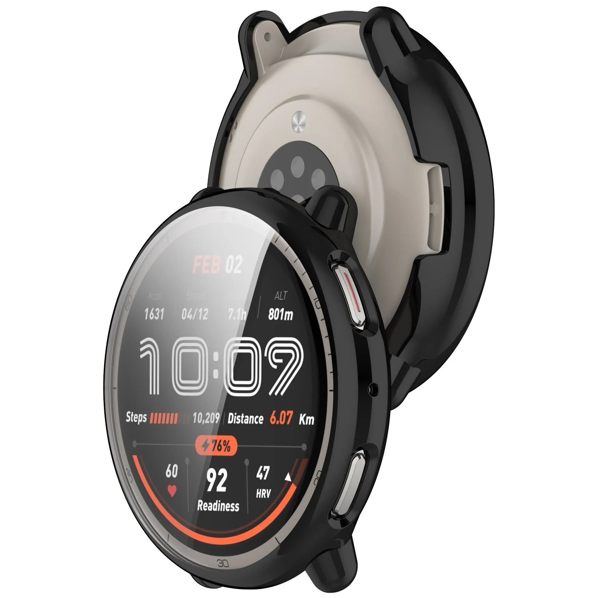 Funda de TPU para Amazfit Active 2 (negro)