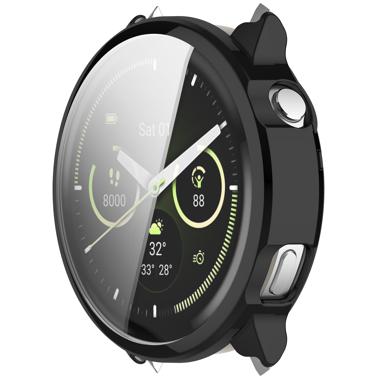 Funda TPU Garmin Venu 4 - 45mm (negro)