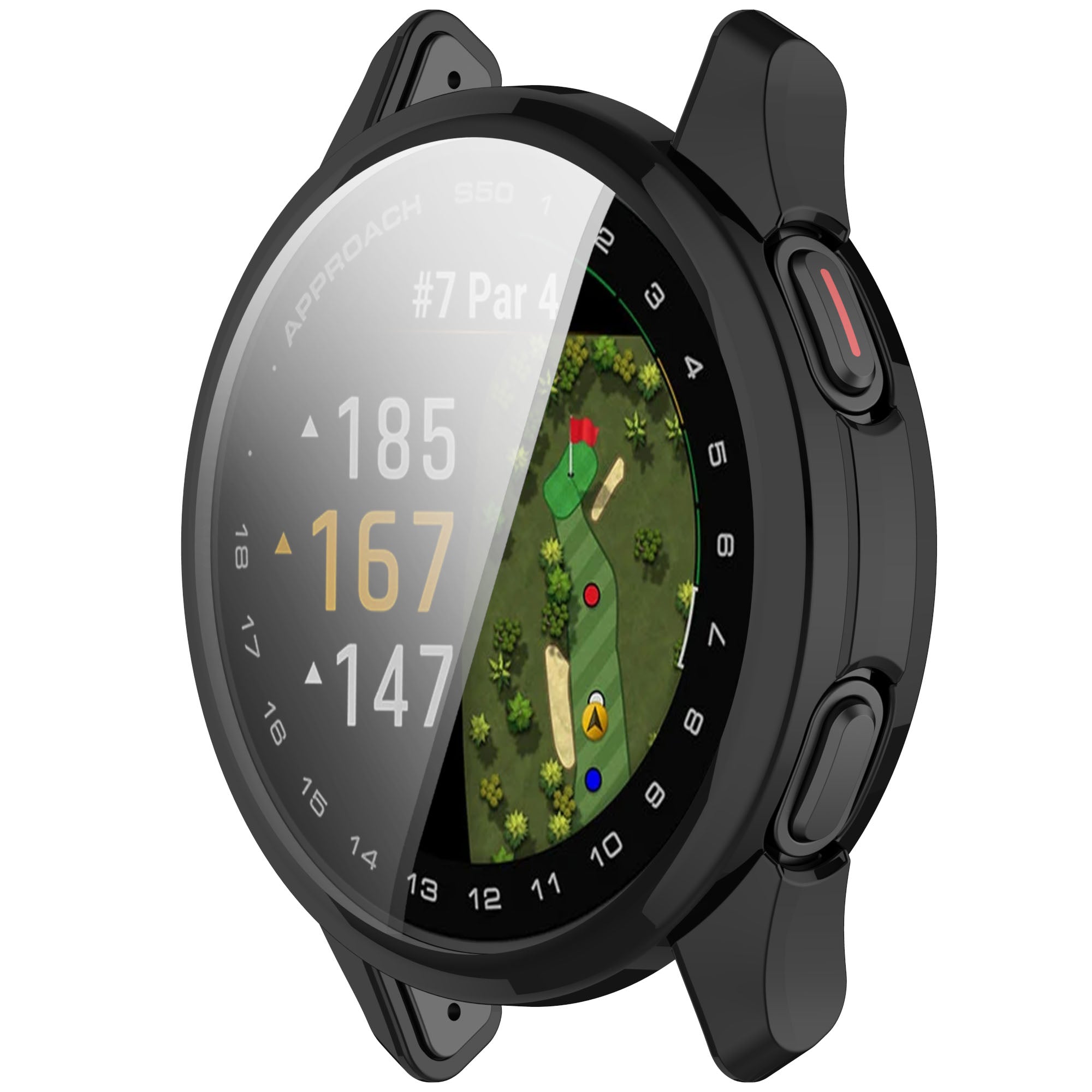 Funda TPU Garmin Approach S50 (negro)