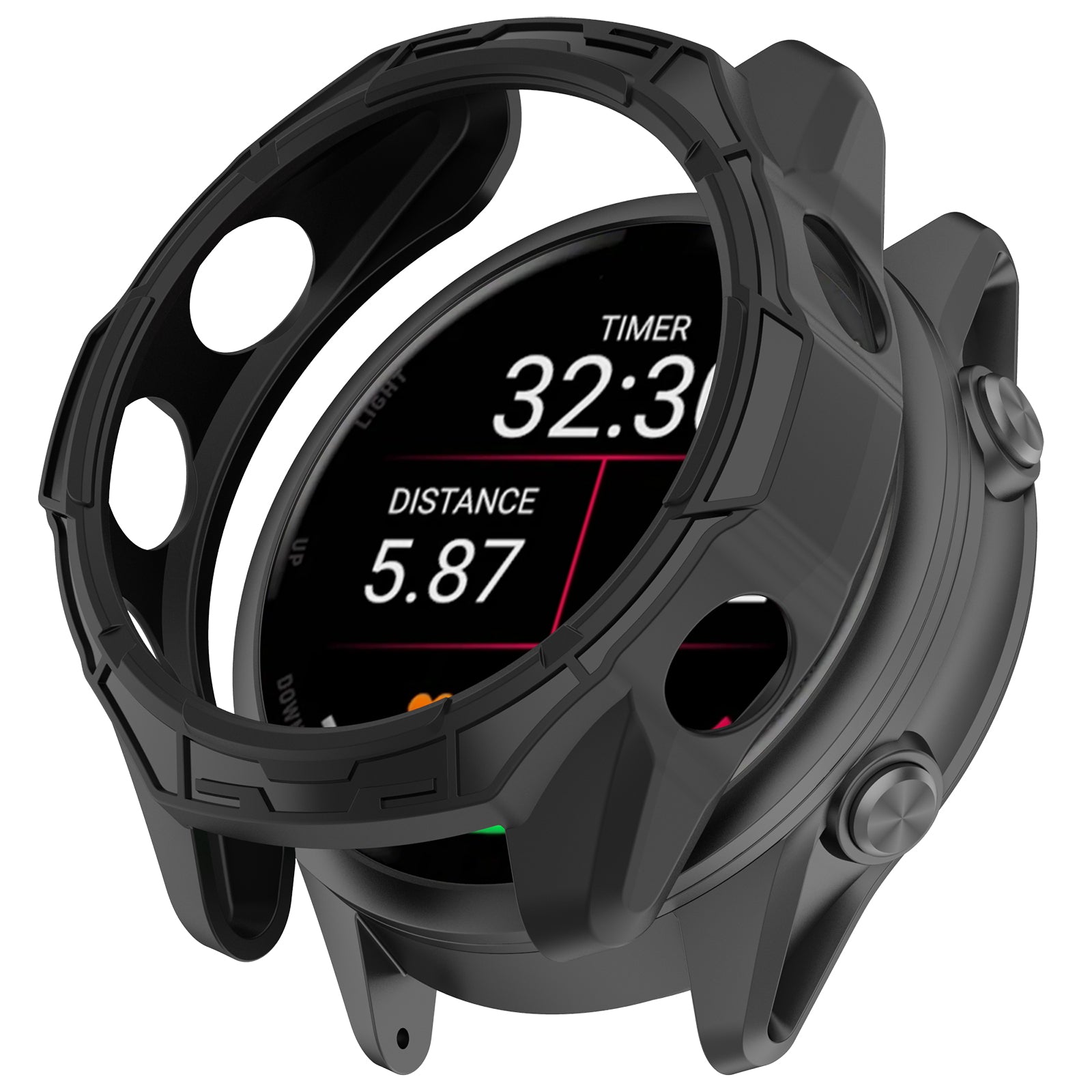 Garmin Forerunner 170 Rugged TPU Case (Black)