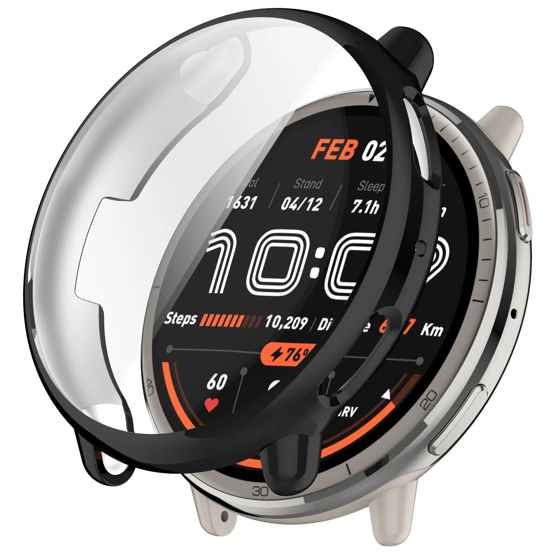 Funda de TPU para Amazfit Active 2 (negro)