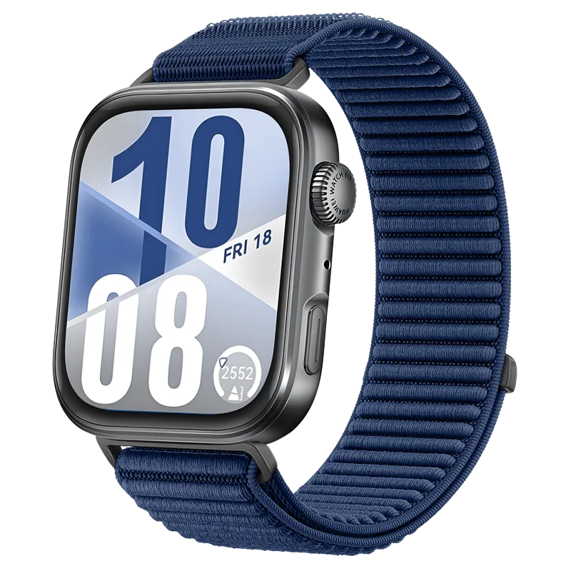 Correa nylon ondulada Huawei Watch Fit 5 (azul oscuro)