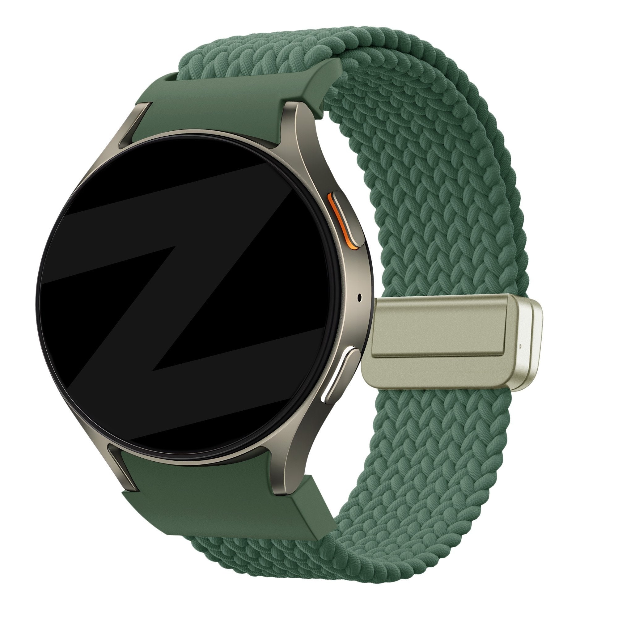 Bandz Correa tejida 'Easy Fit' Samsung Galaxy Watch 4 Classic 42mm (verde)