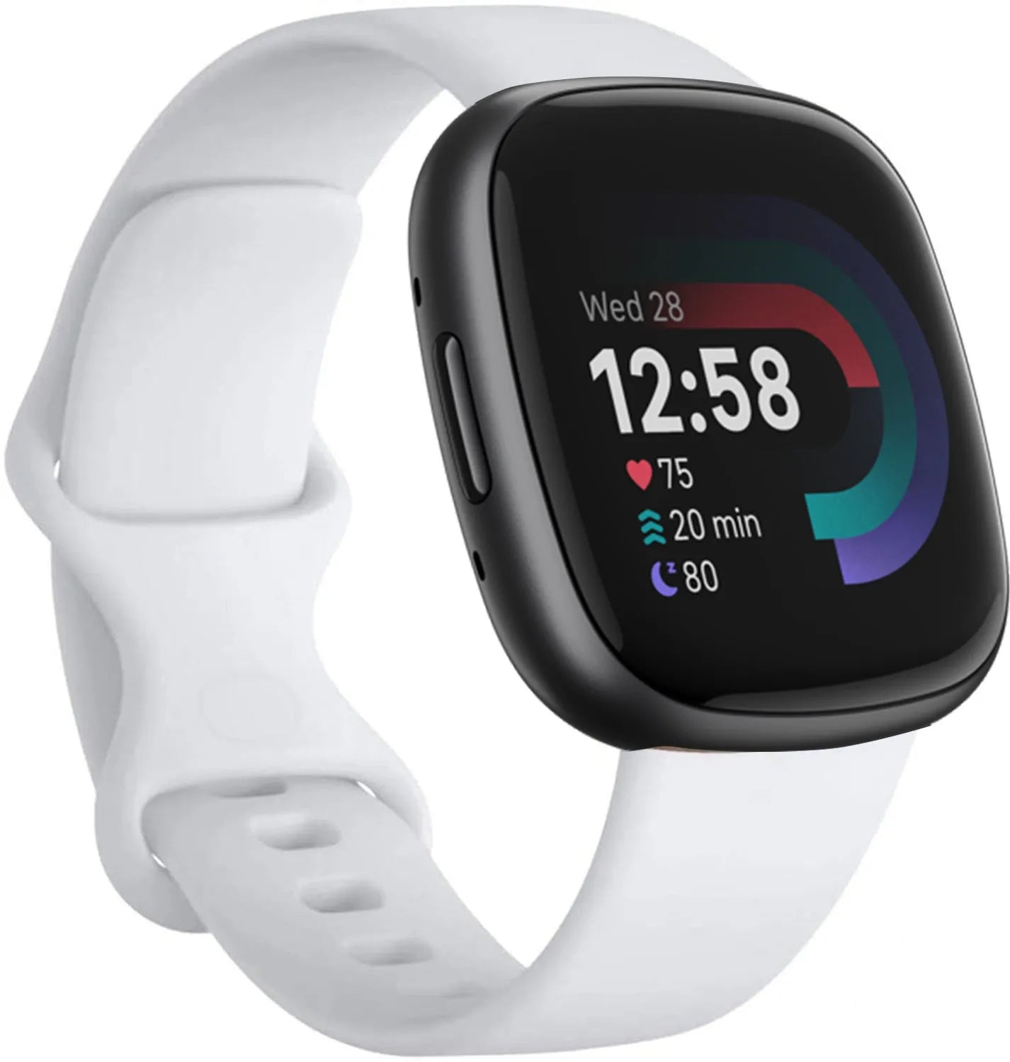 fitbit-versa-4-silikonarmband-weiss