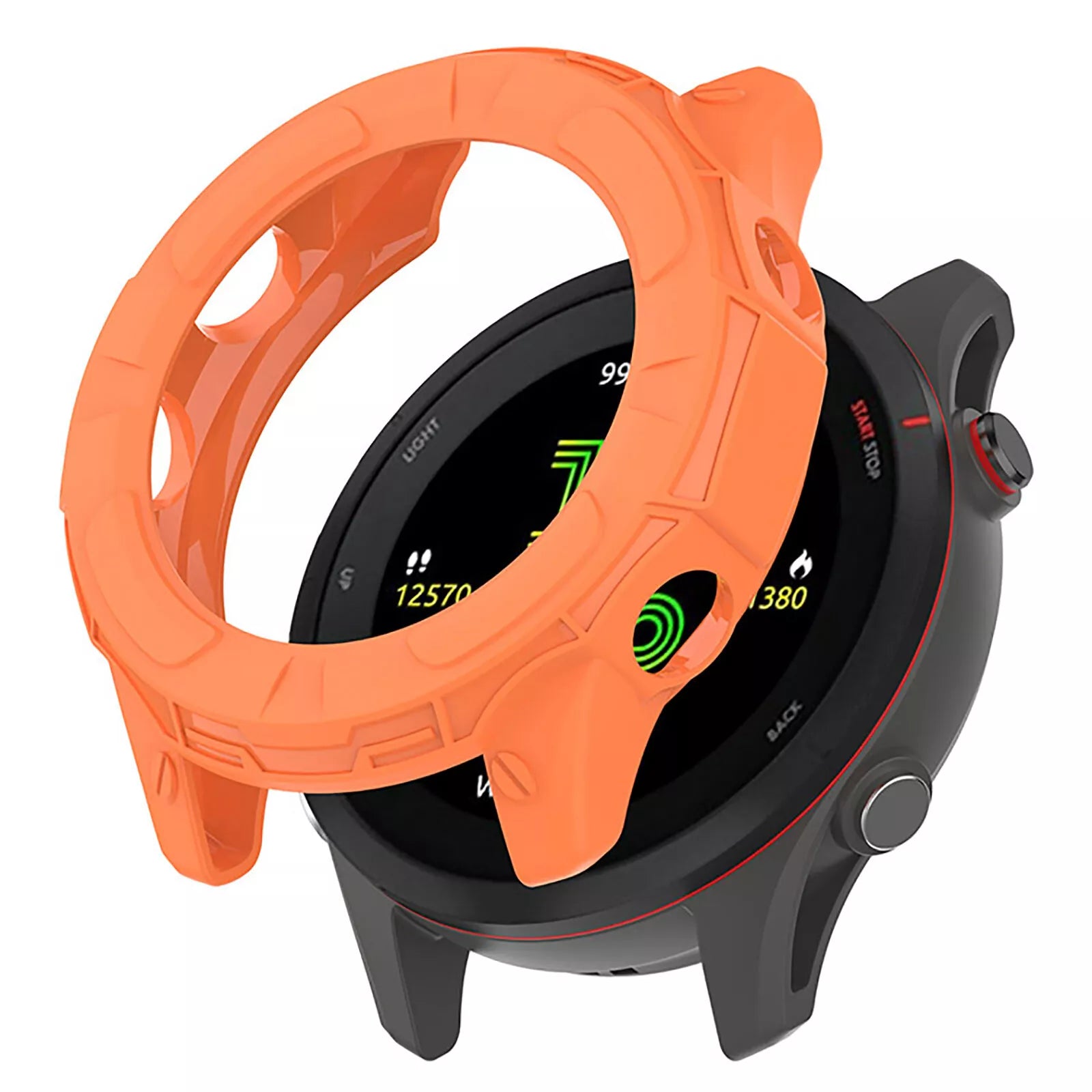 Funda protectora Garmin Forerunner 255 (naranja)