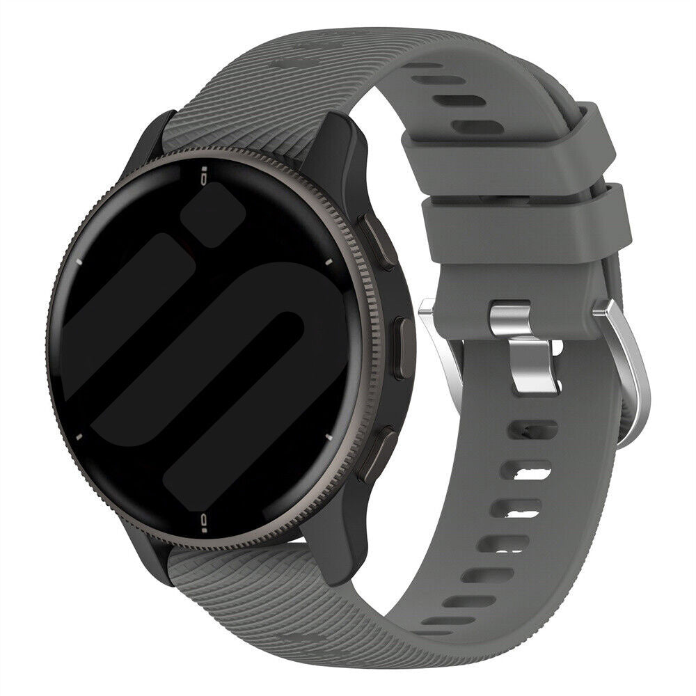 Correa silicona Garmin Venu 4 - 45mm (gris oscuro)