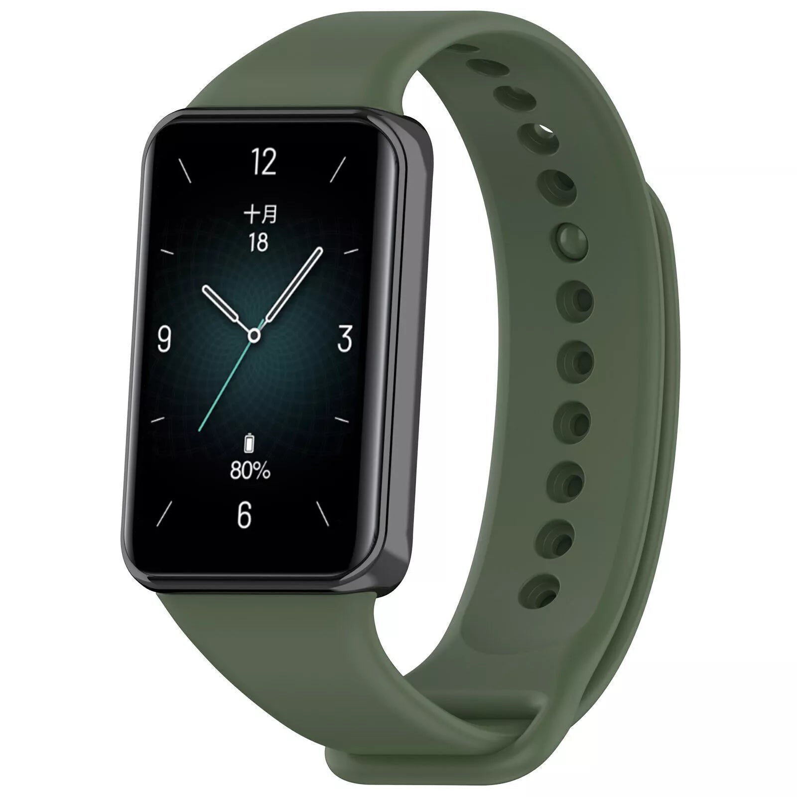 Correa TPU Honor Band 10 (verde oscuro)
