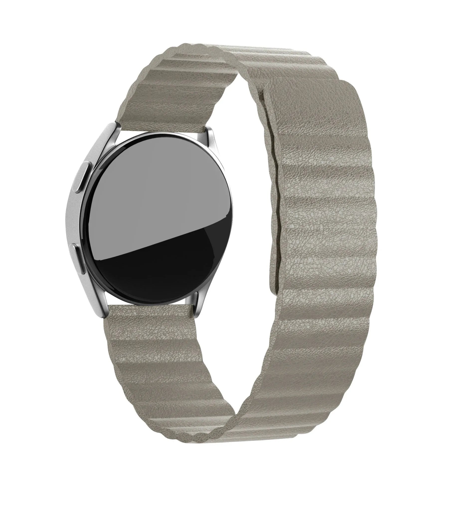 Coros Apex 42mm Leather Loop Strap (Khaki)