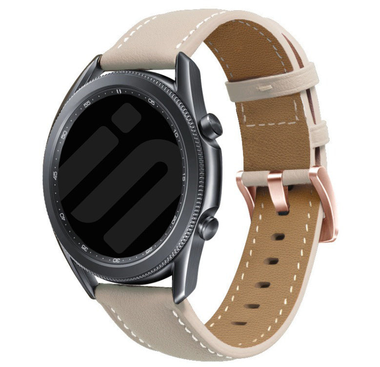 Correa cuero Huawei Watch GT 6 41mm (beige)