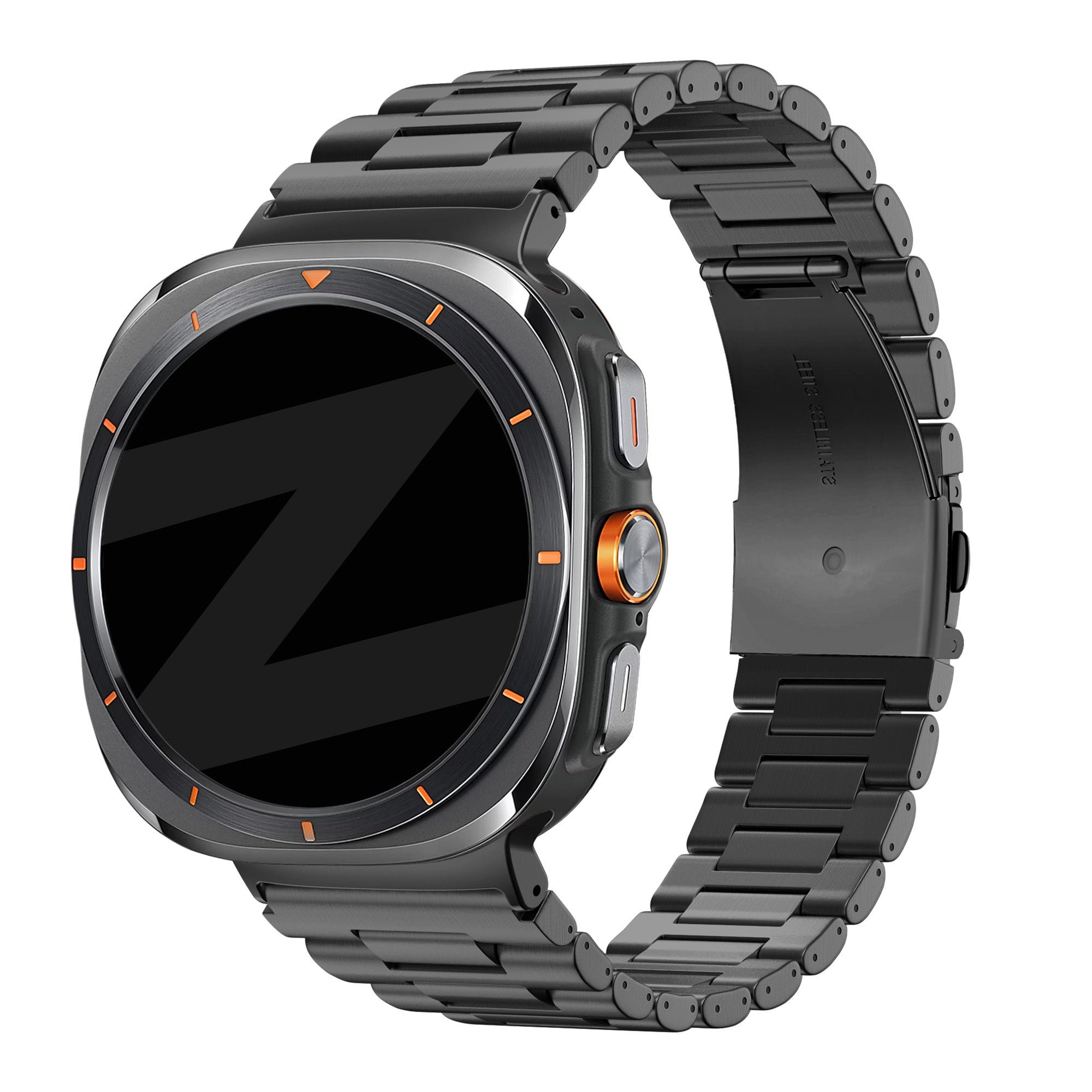 Bandz Correa de eslabones acero 'Deluxe' Samsung Galaxy Watch Ultra (negro)