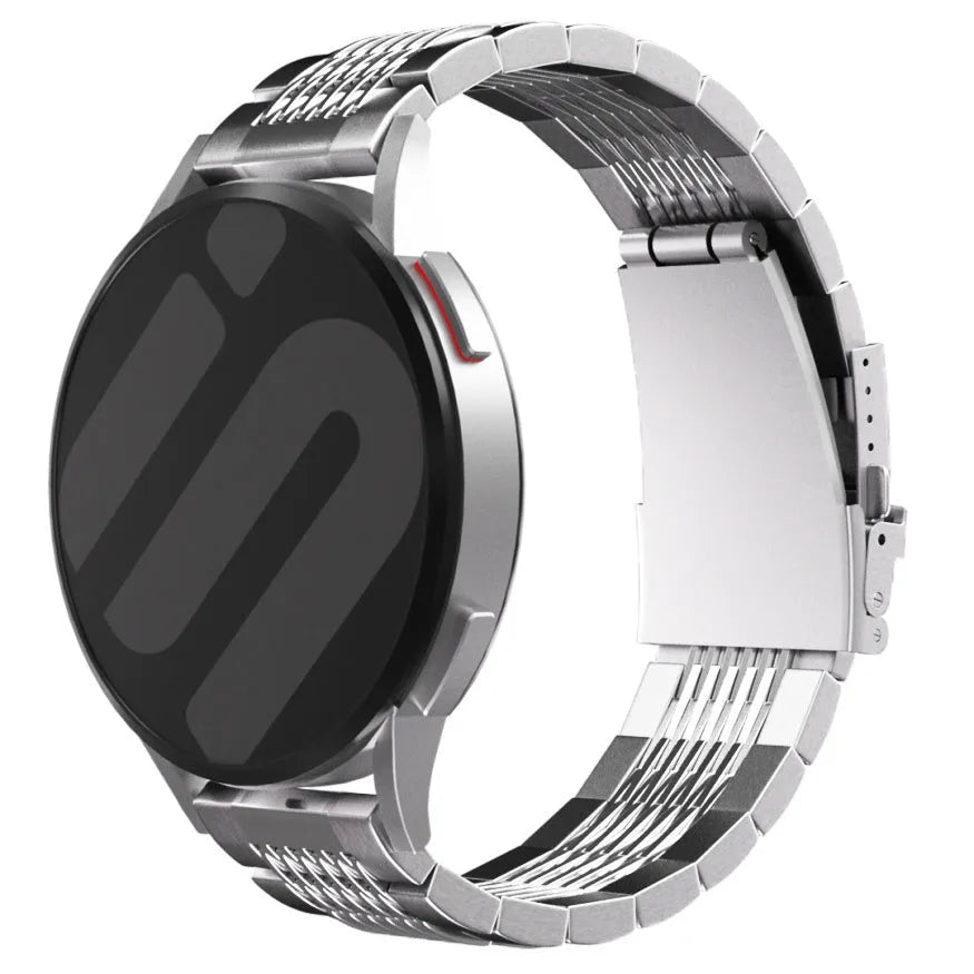 Correa eslabones acero de lujo Amazfit Active 2 (plata)